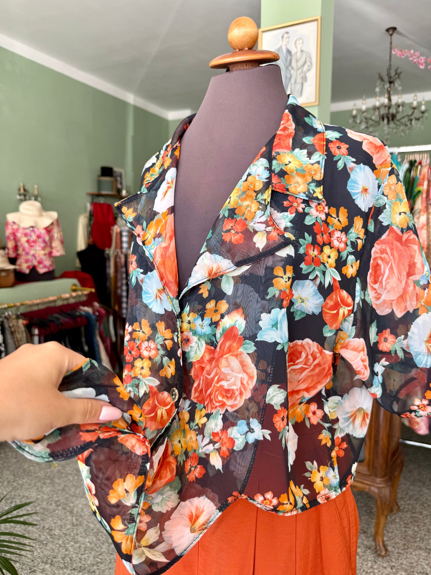 Camicia in chiffon - TG. 42 - 46