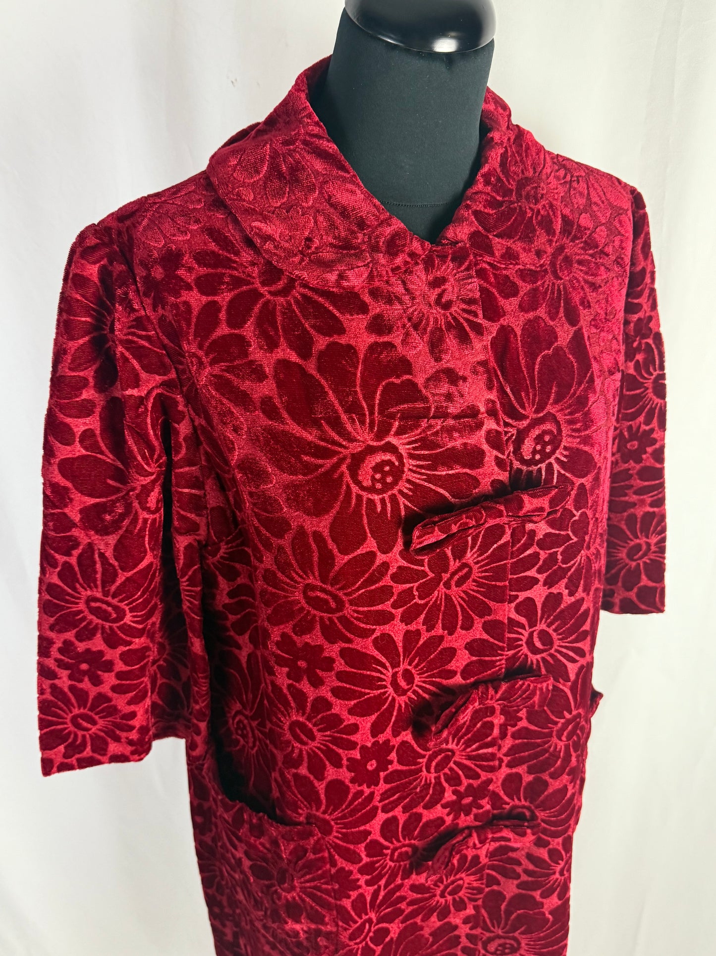 Vestaglia anni ‘60 in velluto - TG. 42/44