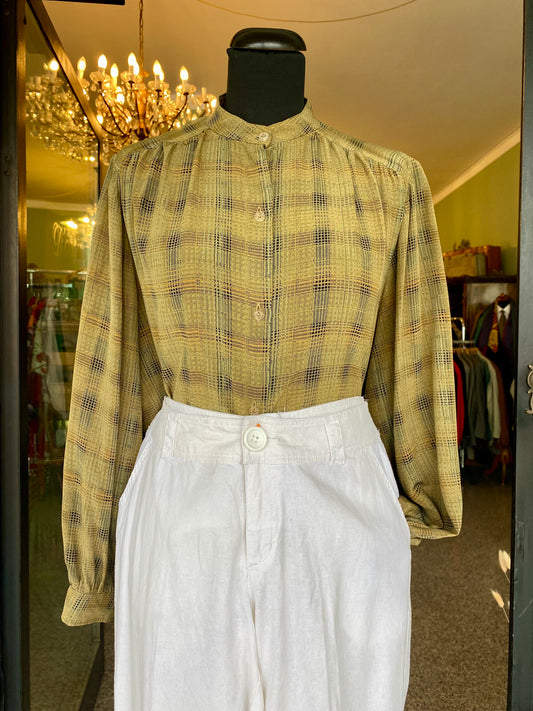 Camicia anni ‘70 misto seta - TG. 42/44