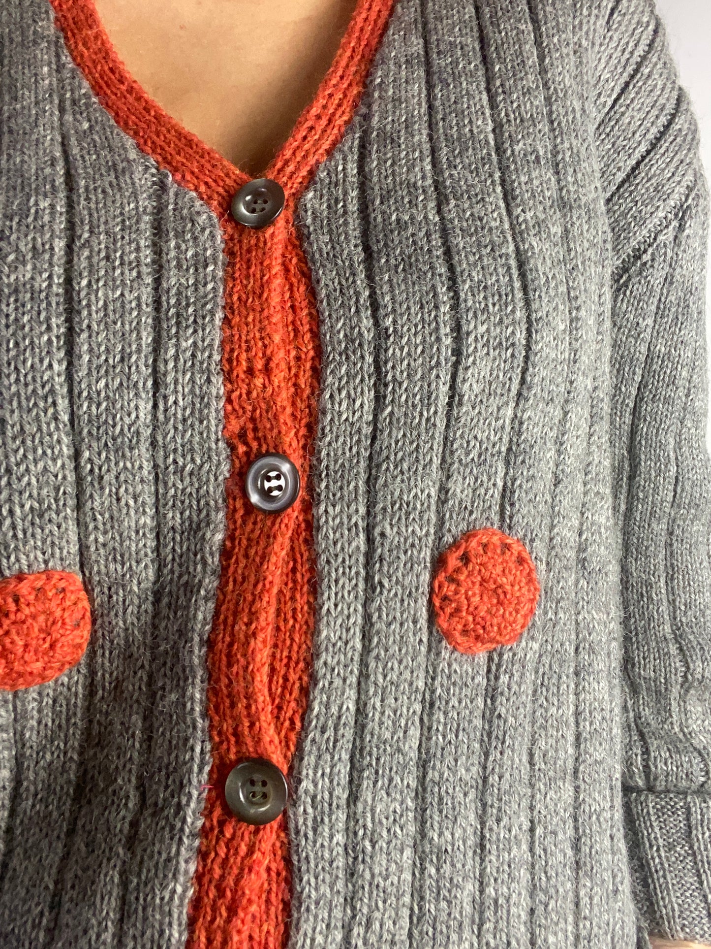 Cardigan 100% lana - TG. 52 - 56