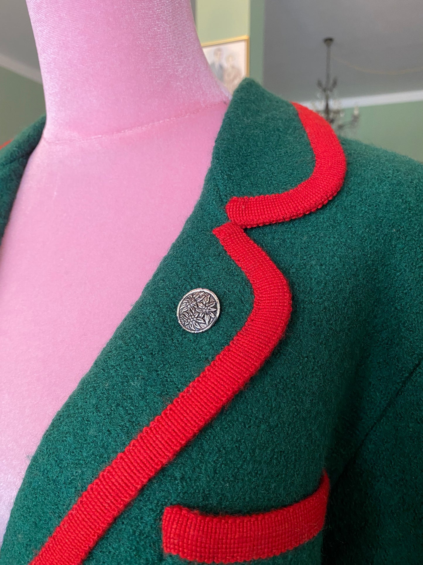 Giacca tirolese in lana cotta - TG. 46