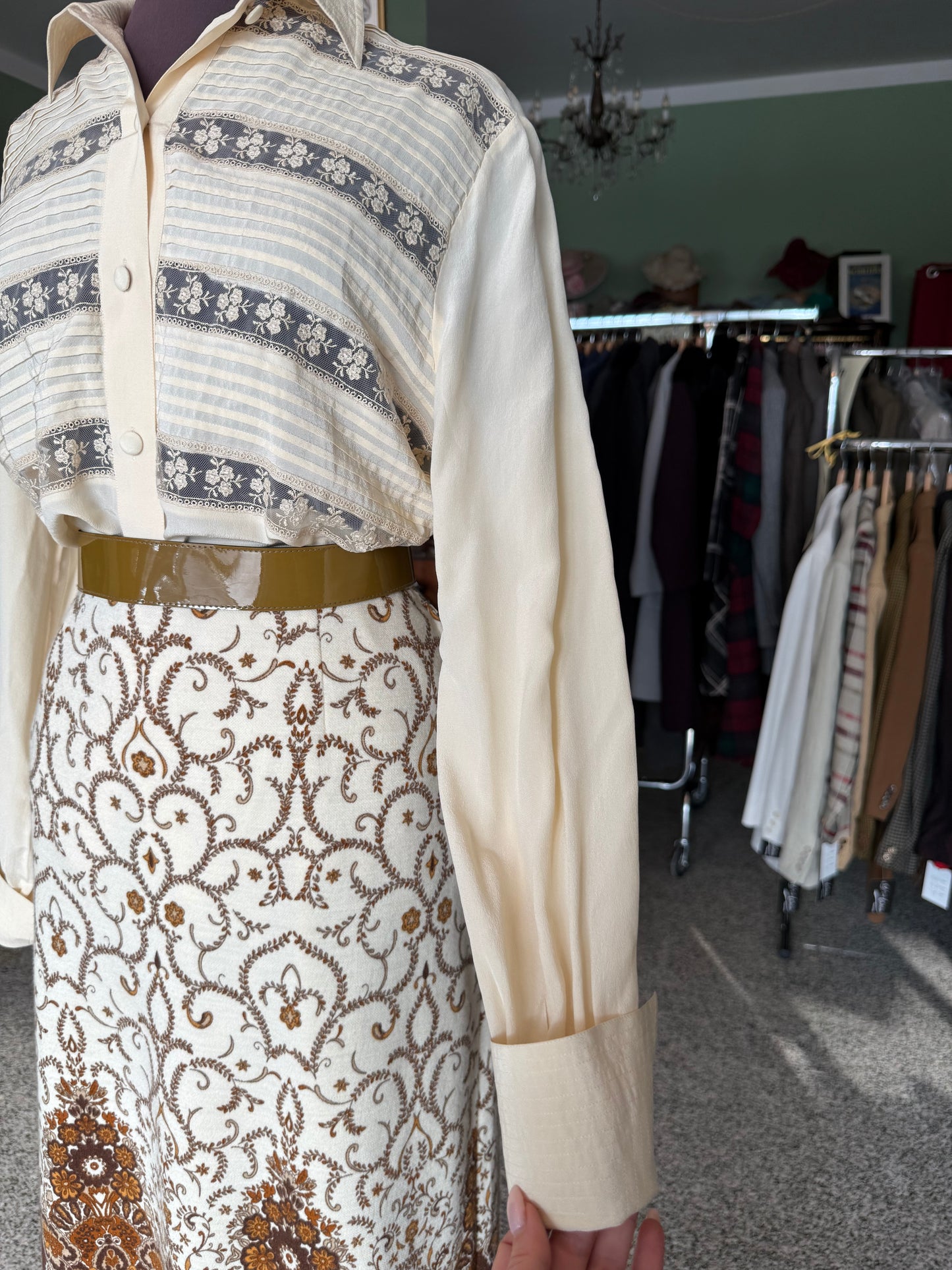 Camicia in pura seta - TG. 44