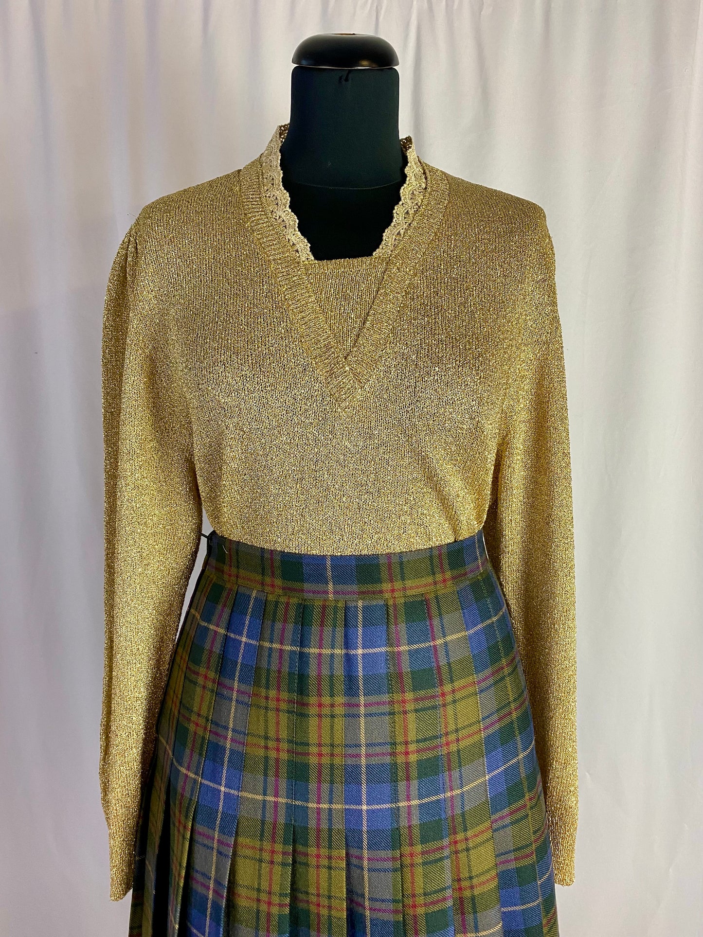 Blusa oro in lurex - TG. 44/46