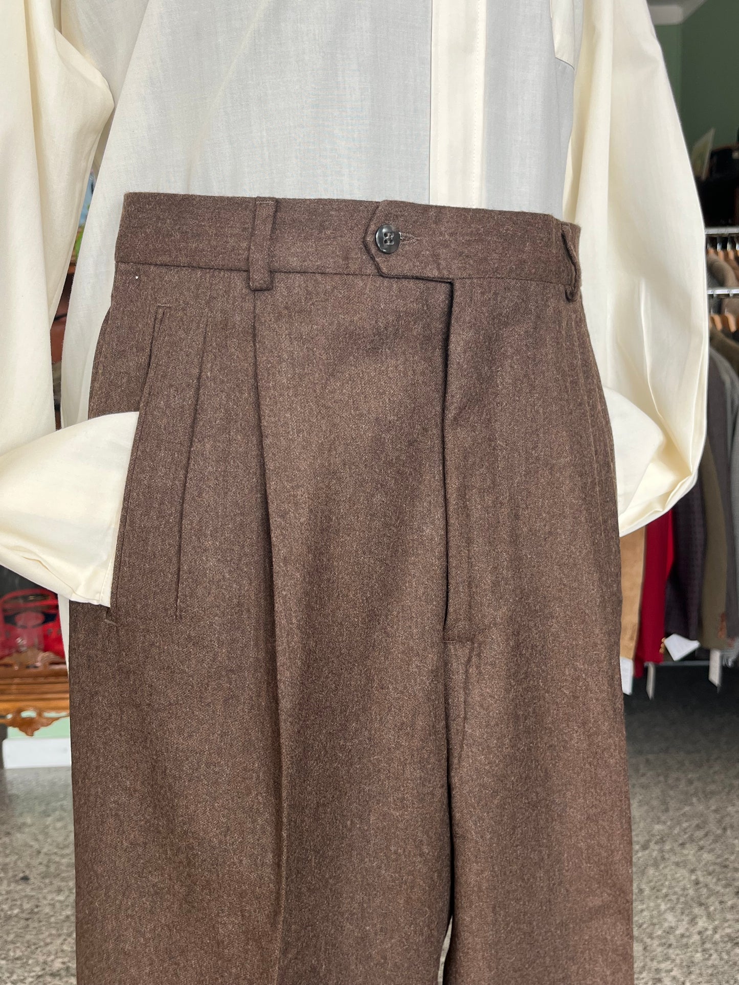 Calzoni in flanella NOS tg. 46