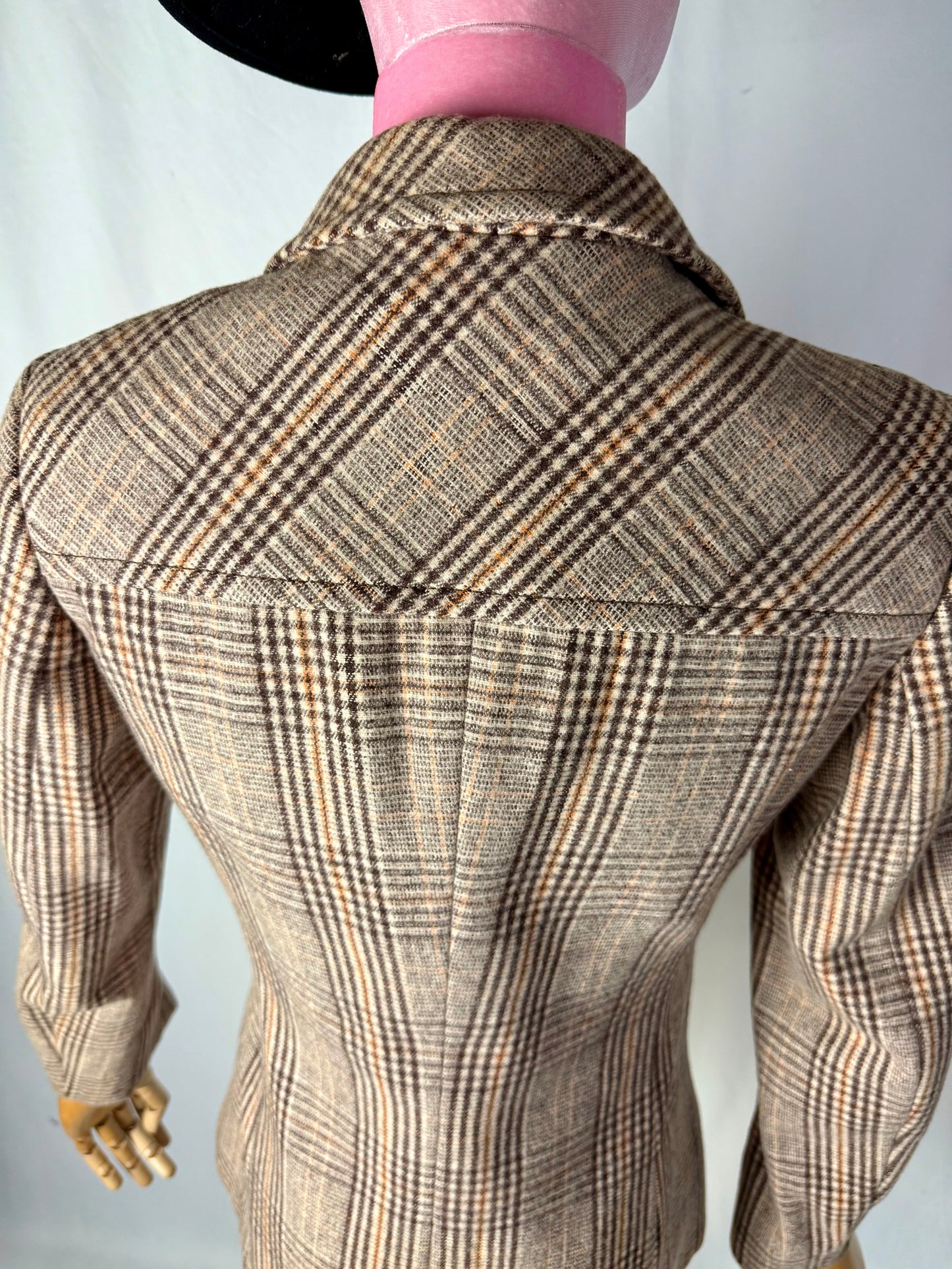 Giacca anni ‘70 Principe di Galles - TG. 38