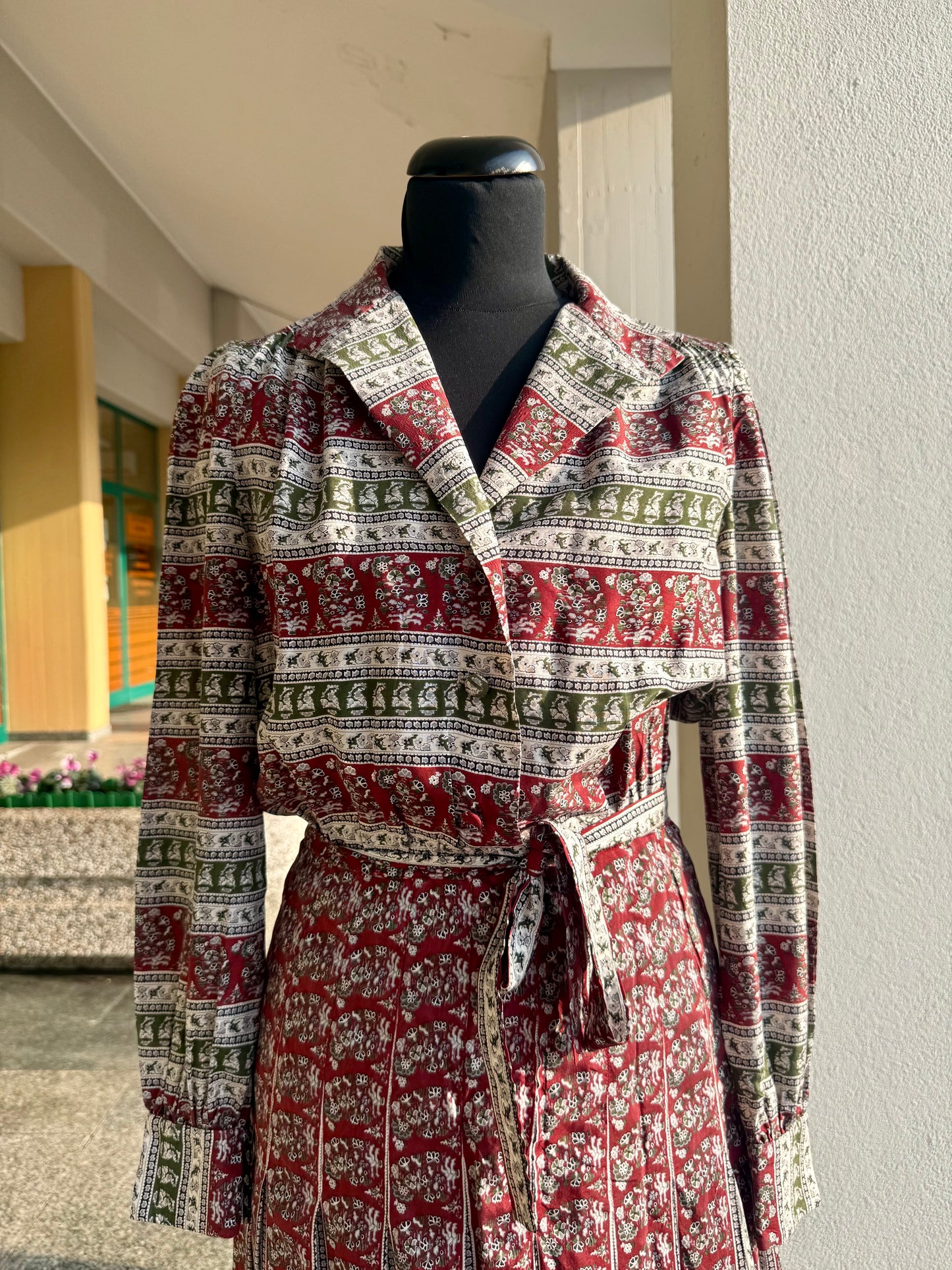 Abito anni ‘70 in seta - TG. 40
