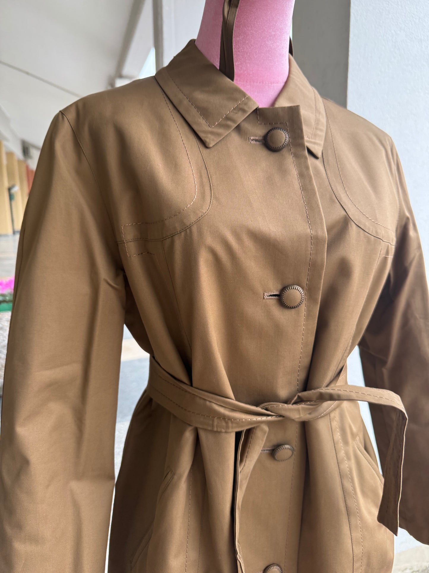 Trench nocciola new old stock - TG. 42