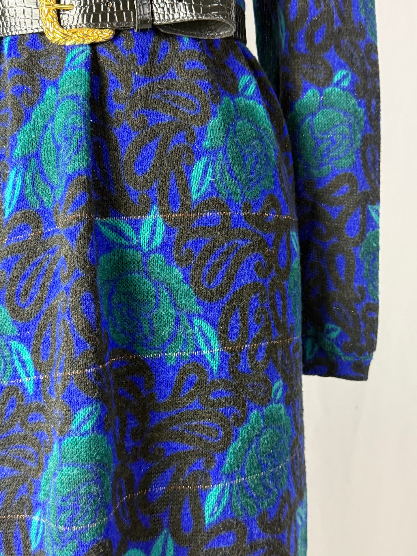 Abito anni ‘80 in maglia di lana - TG. 44 circa