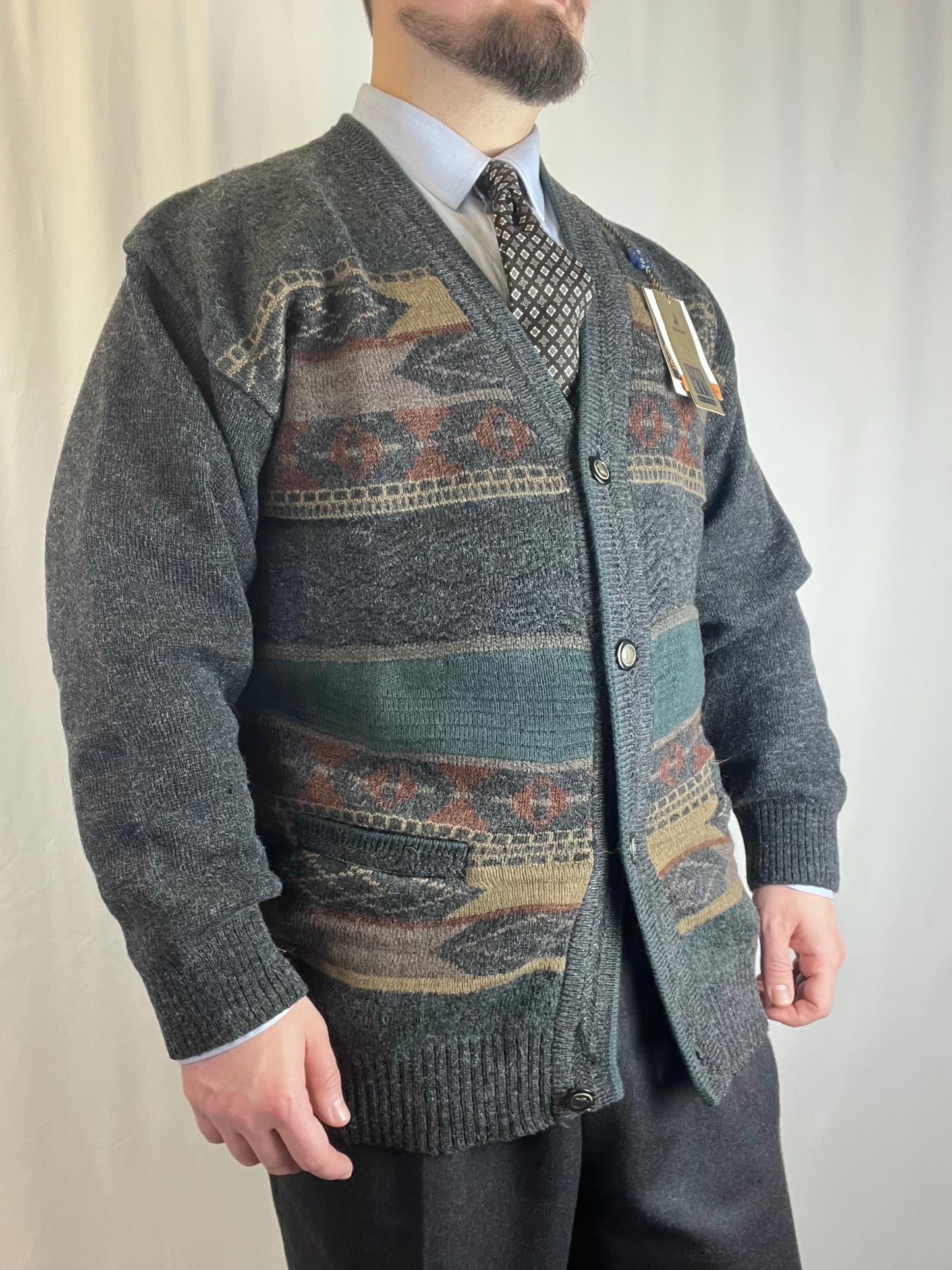 Cardigan anni '80 tg. L-XL