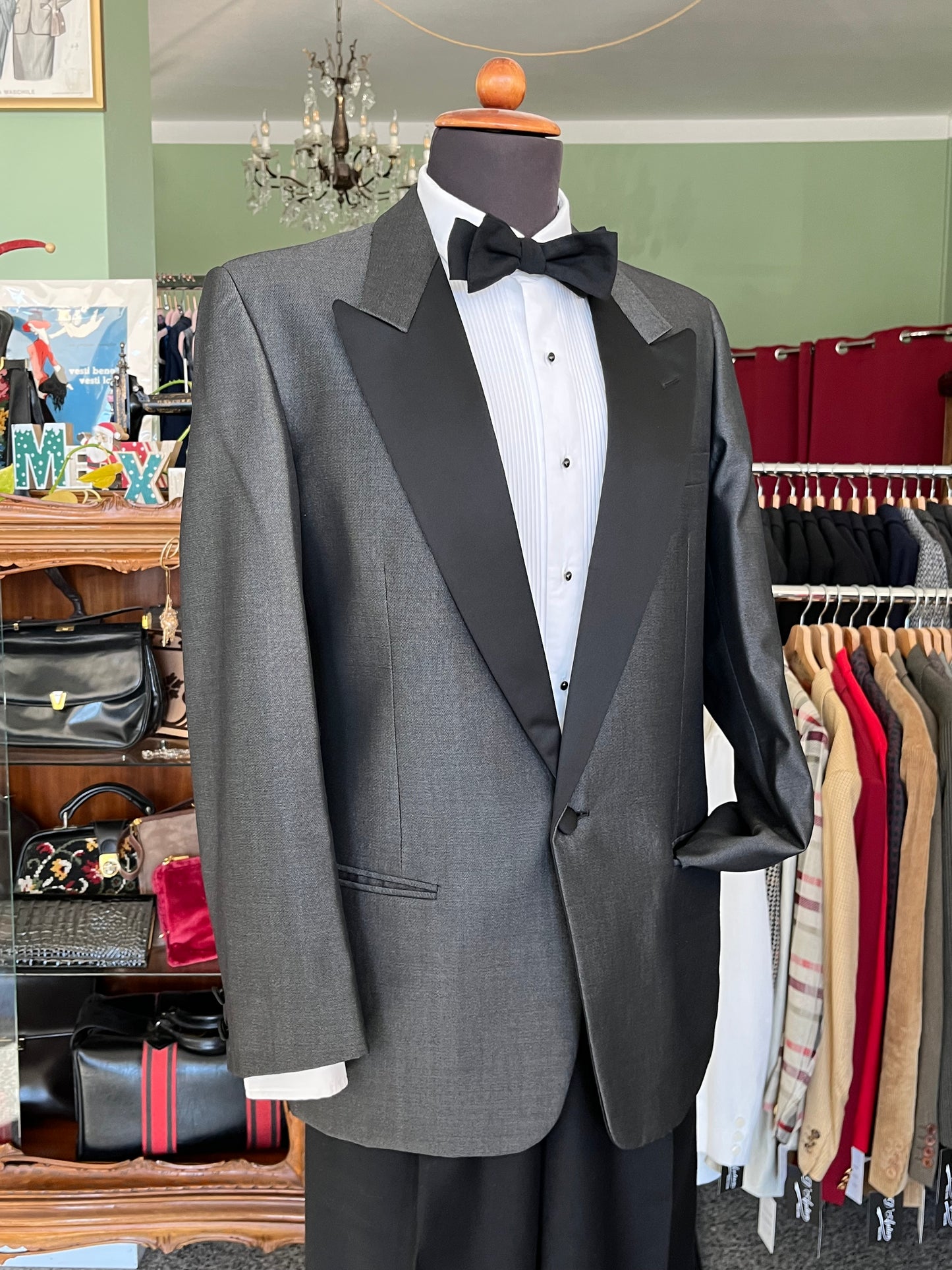 Smoking spezzato anni ‘80 tg. 46-48