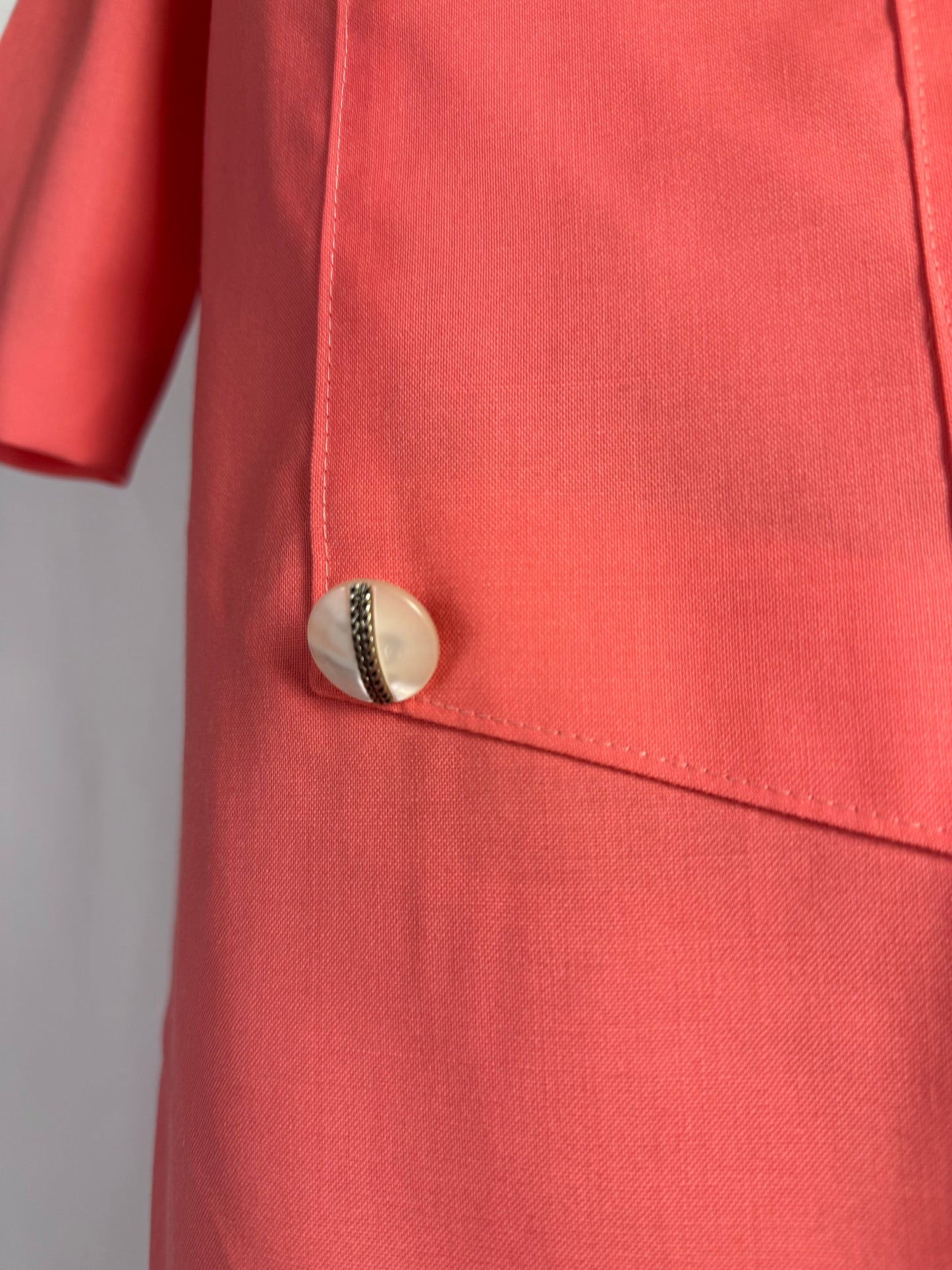 Abito anni ‘60 rosa salmone - TG. 44/46