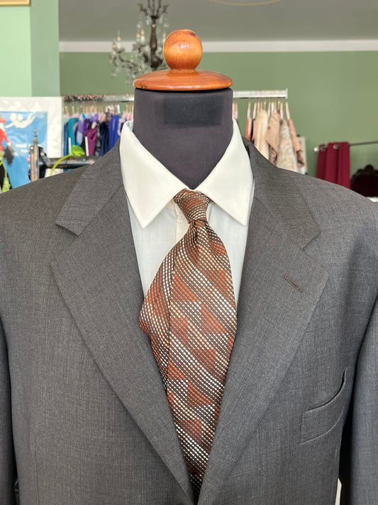 Cravatta anni ‘80 geometrica