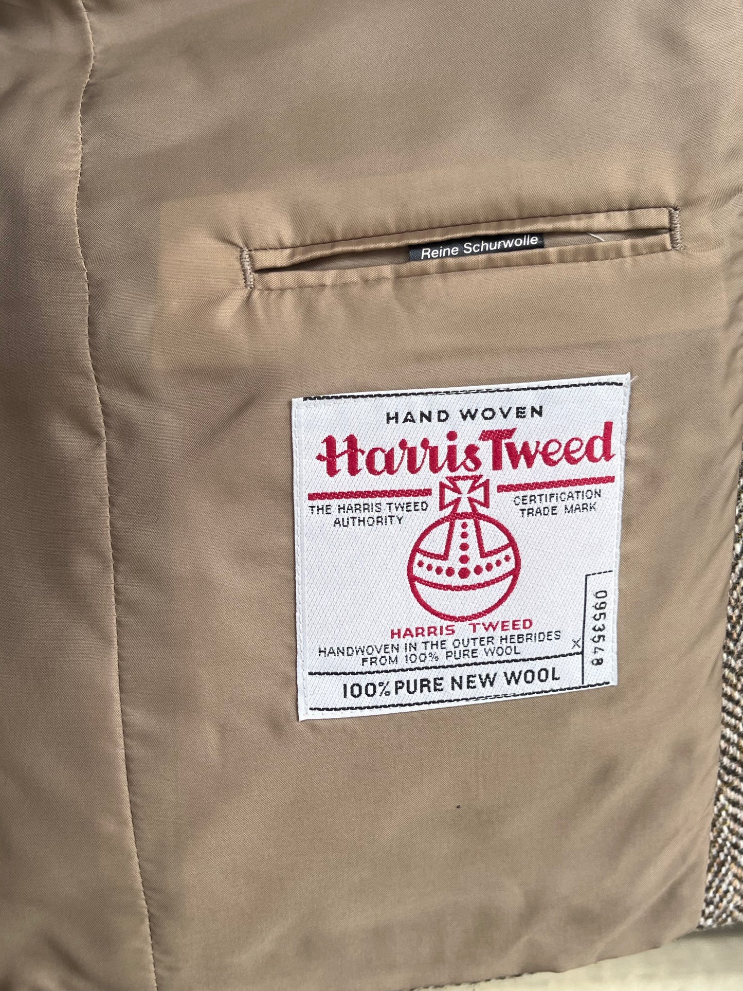 Giacca anni ‘80 Harris Tweed tg. 52-54