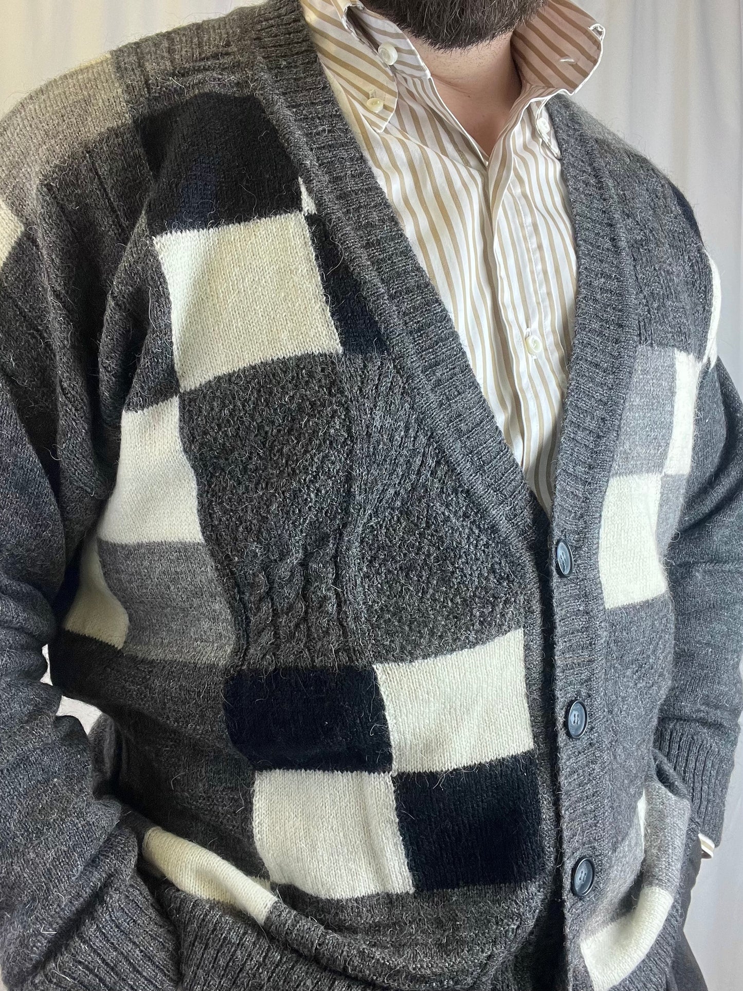 Cardigan anni '80 L-XL