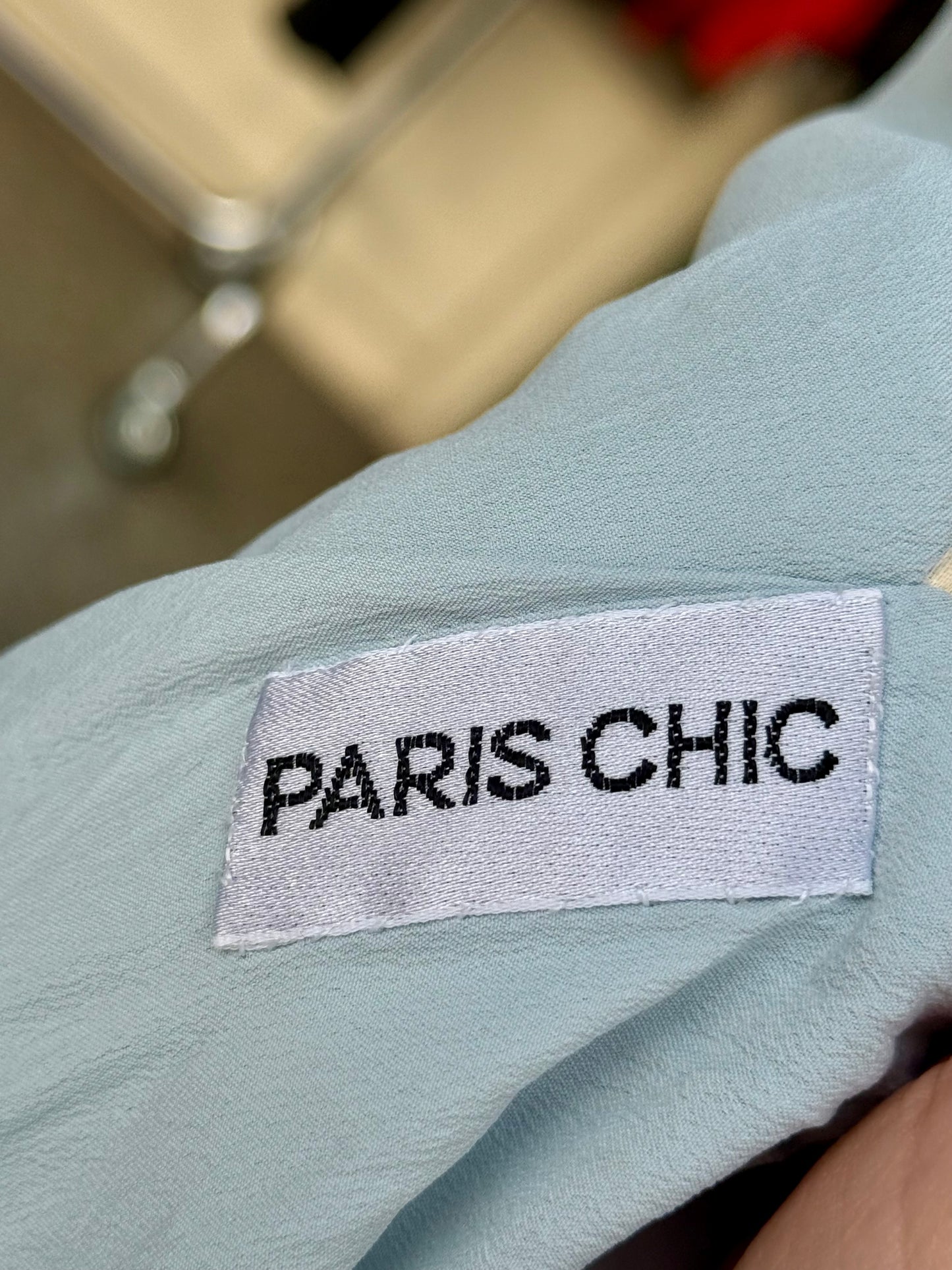 Tailleur in bouclé azzurro polvere - TG. 44