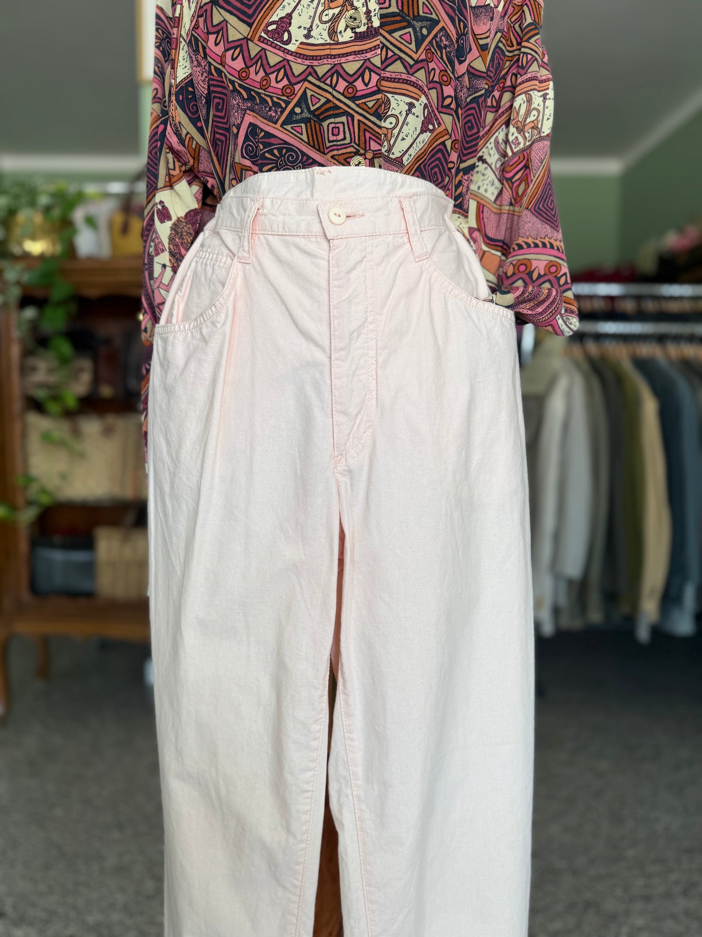 Pantaloni rosa pastello - TG. 38/40