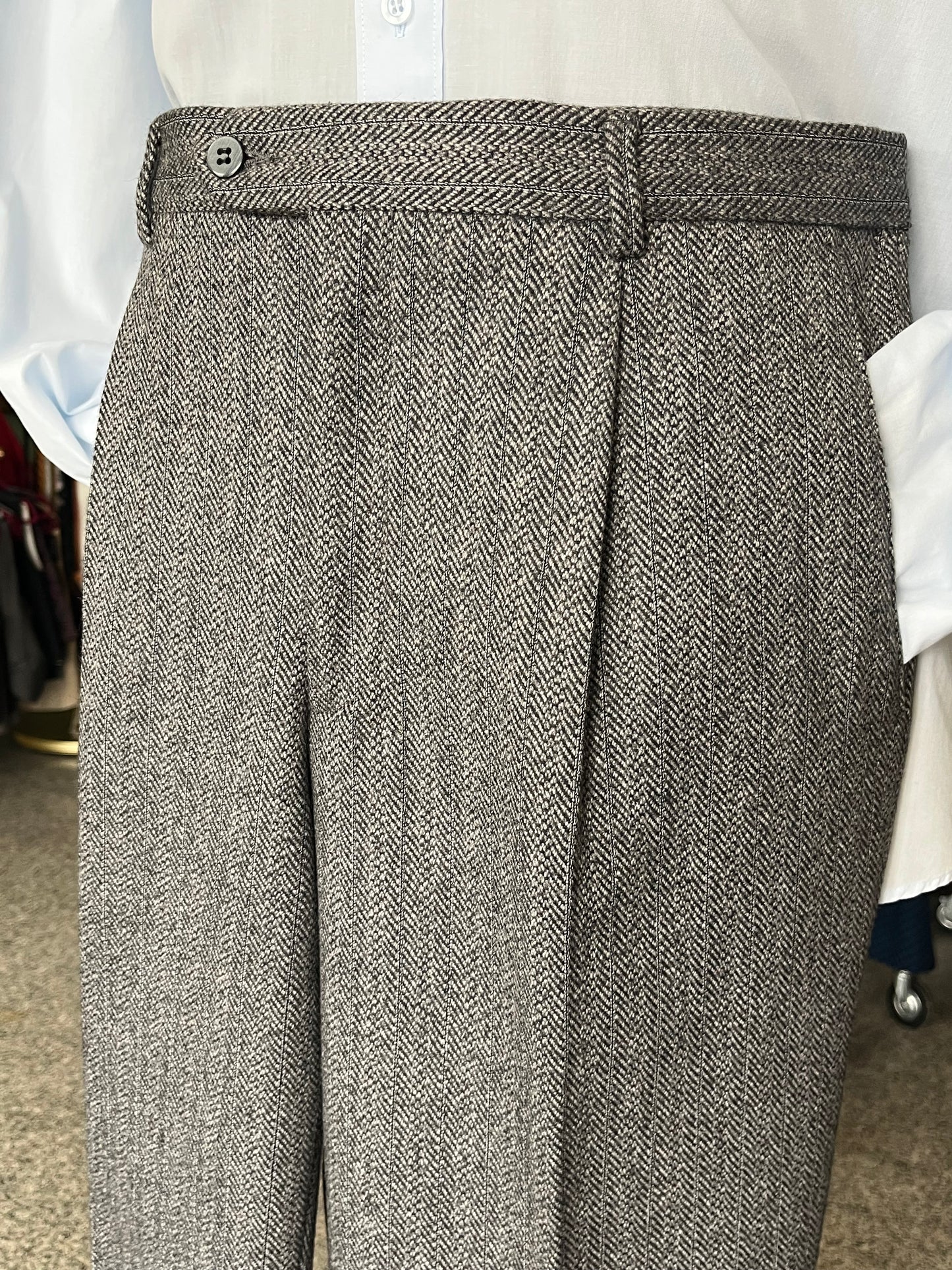Completo anni '90 tweed NOS tg. 54 drop 4