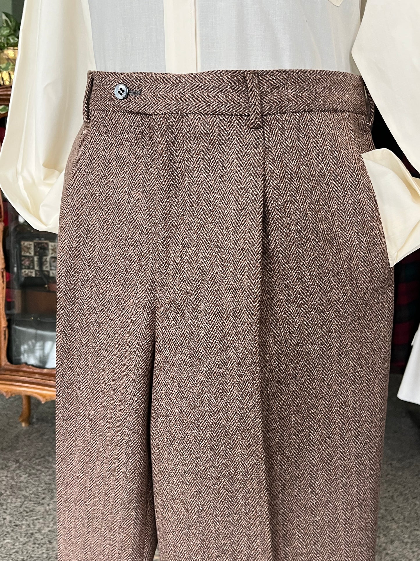 Completo anni '90 tweed NOS tg. 54 drop 4