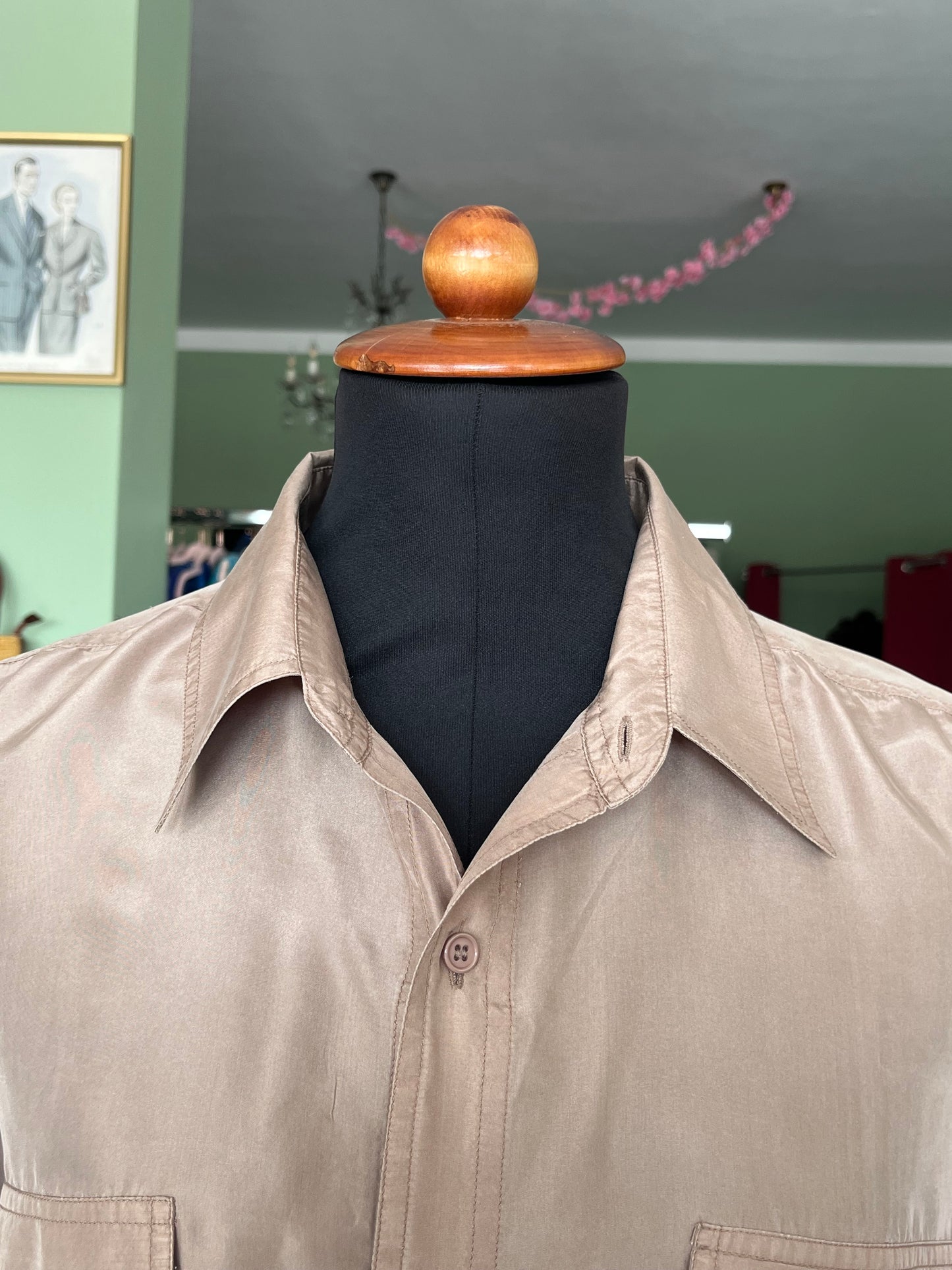 Camicia a maniche corte tg. L-XL