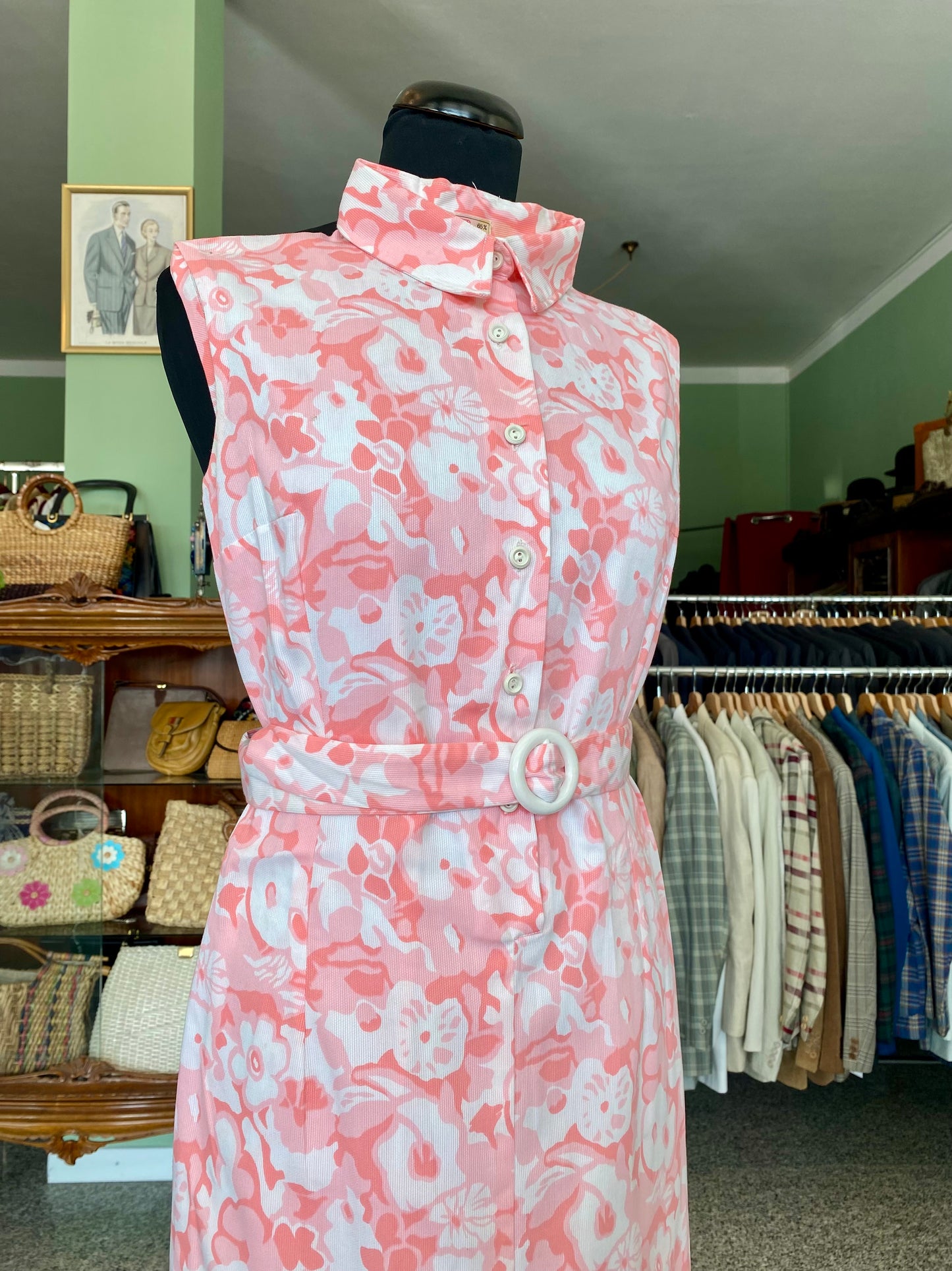 Abito anni ‘60 bon ton in misto cotone - TG. 40