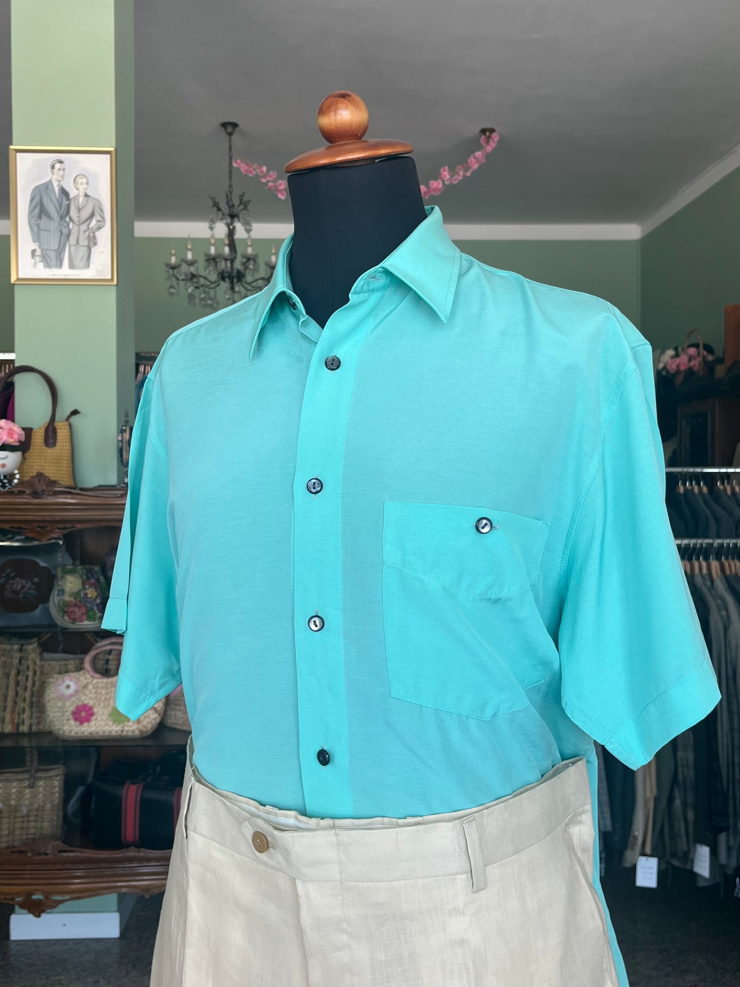 Camicia a maniche corte tg. S-M