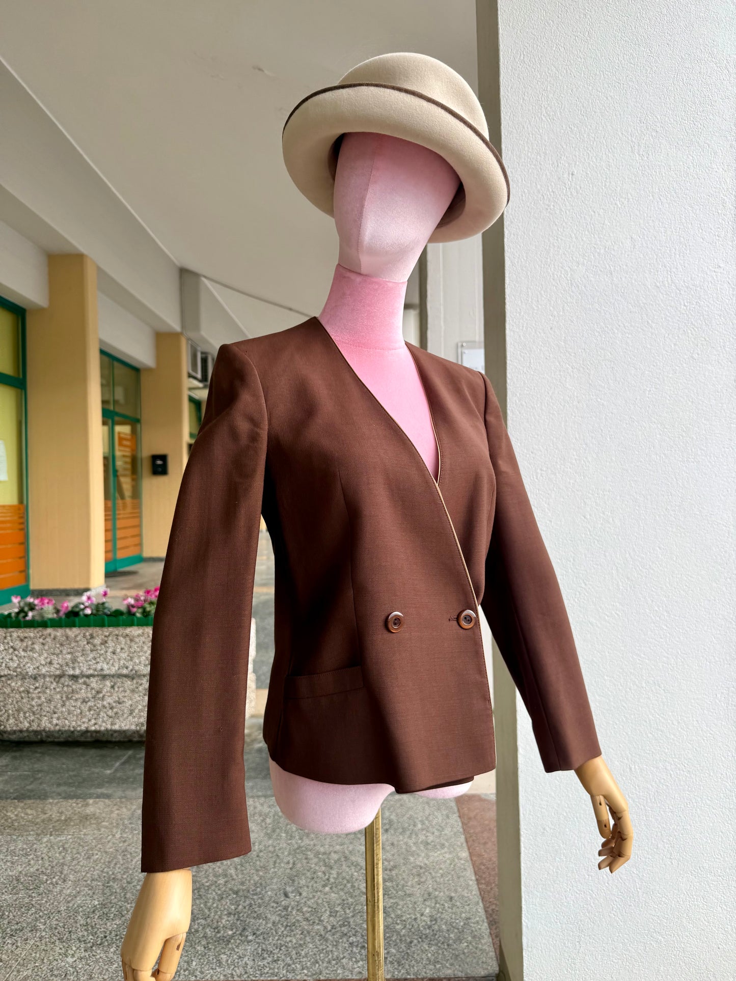 Giacca sartoriale in lana e seta - TG. 40