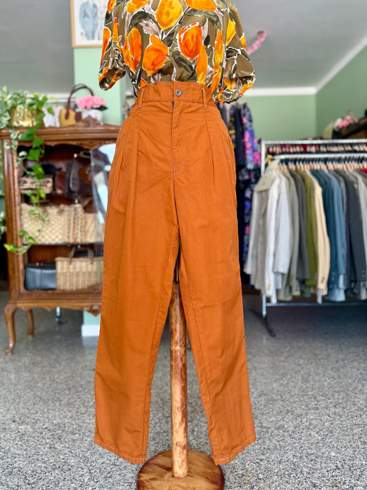 Pantaloni color mattone - TG. 46/48