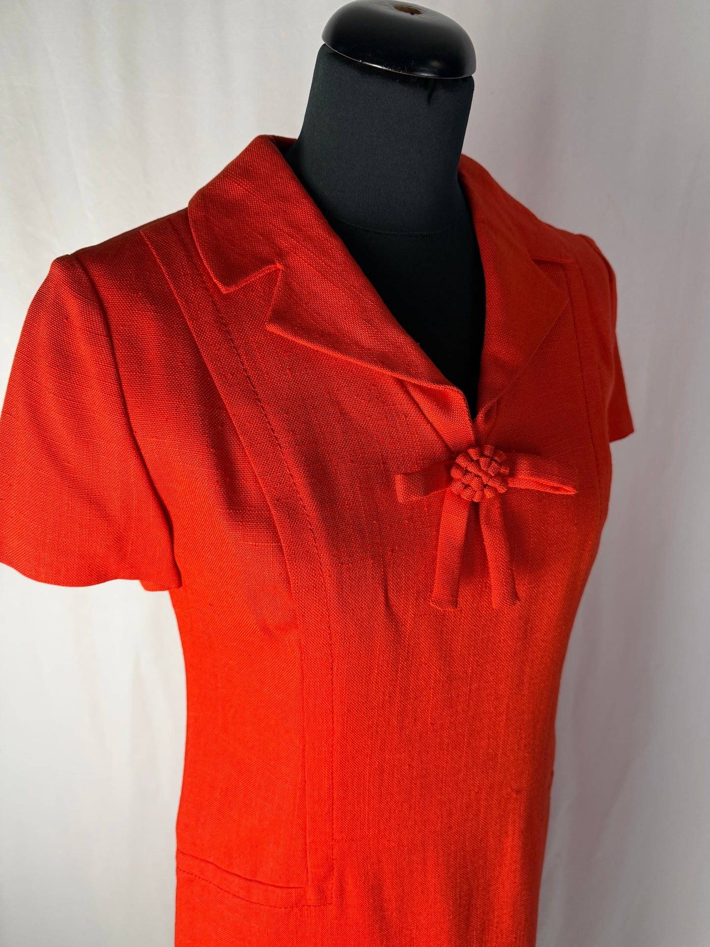 Abito anni ‘60 rosso scarlatto - TG. 42
