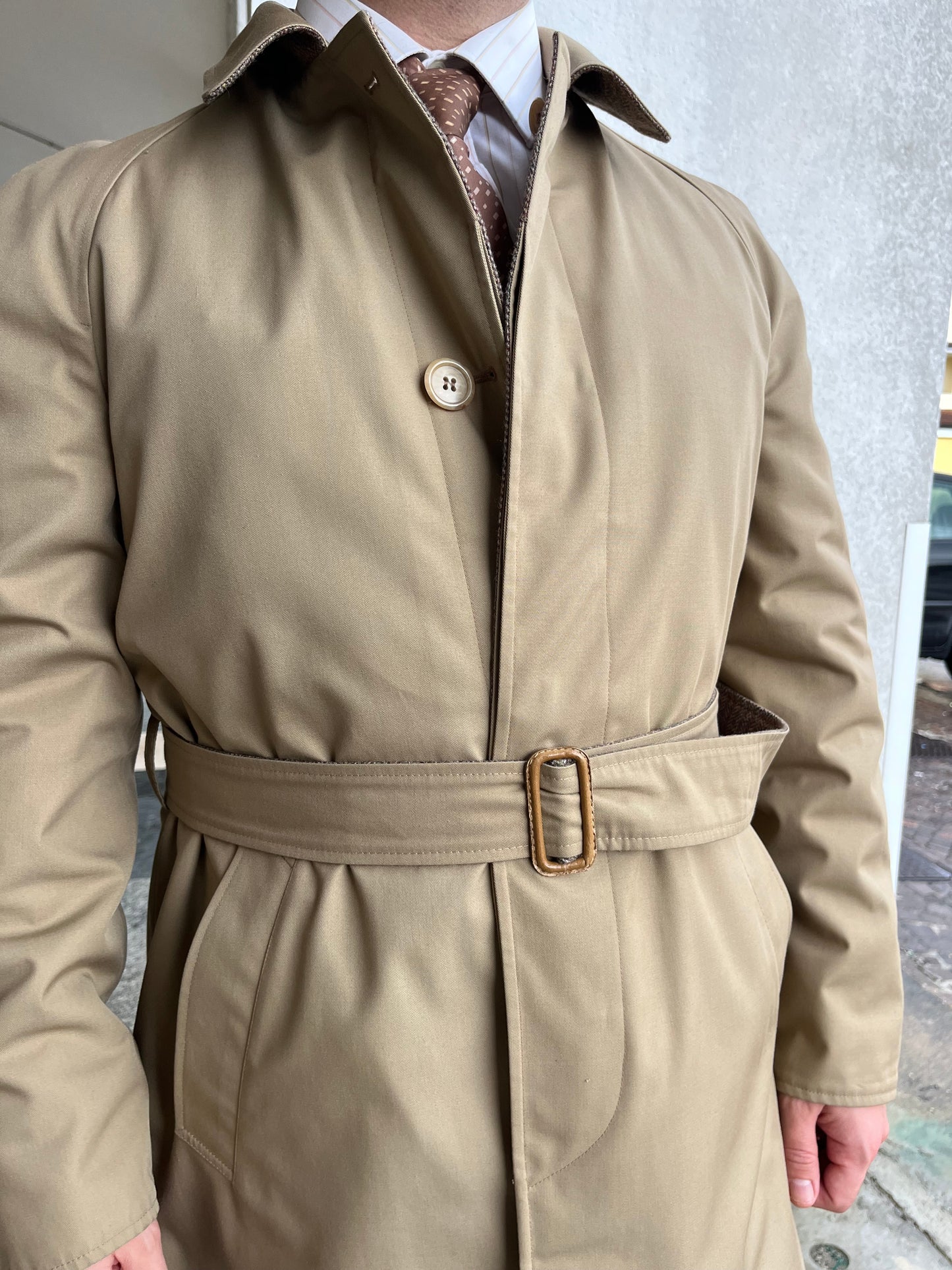 Trench anni ‘70 double-face tg. 46-48-50