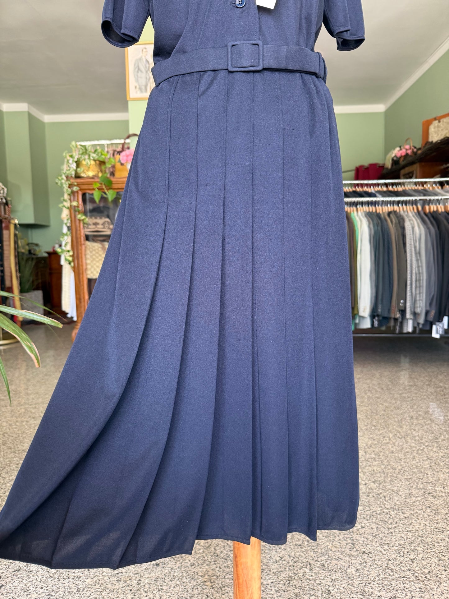 Abito anni ‘70 blu navy - TG. 42/44