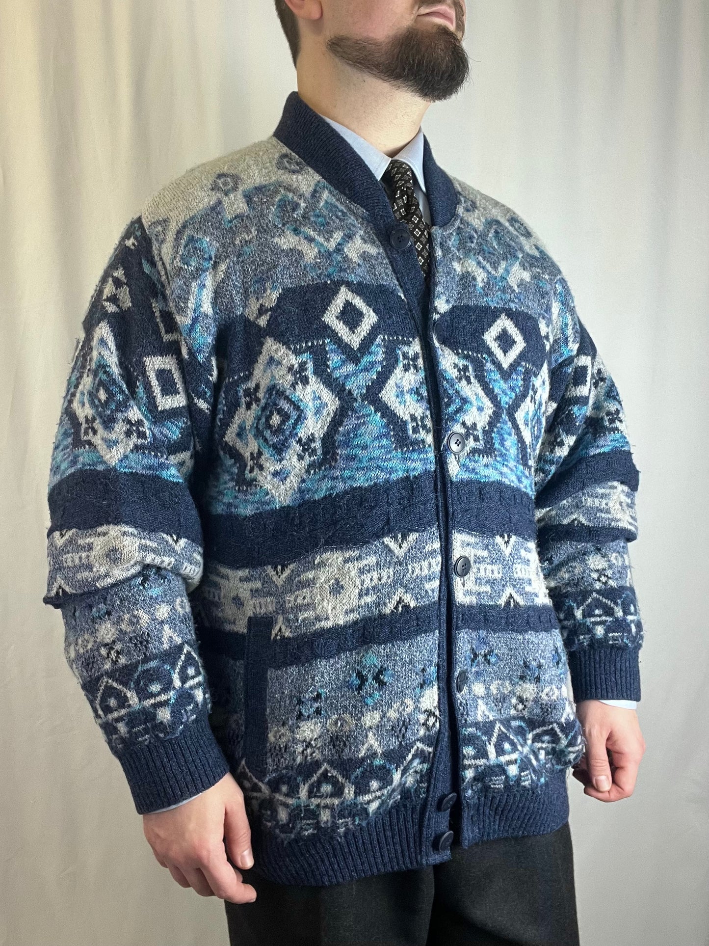 Cardigan anni '80 tg. L-XL