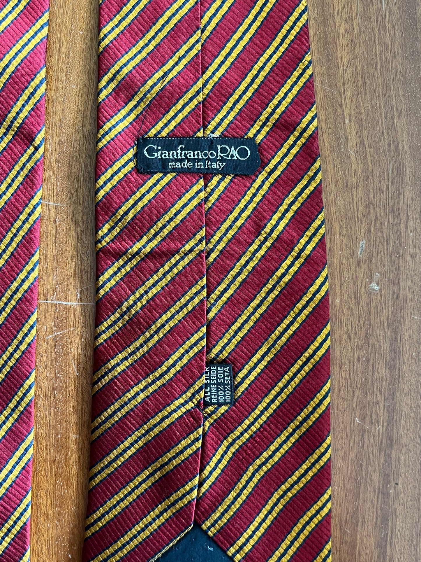 Cravatta anni ‘80 regimental
