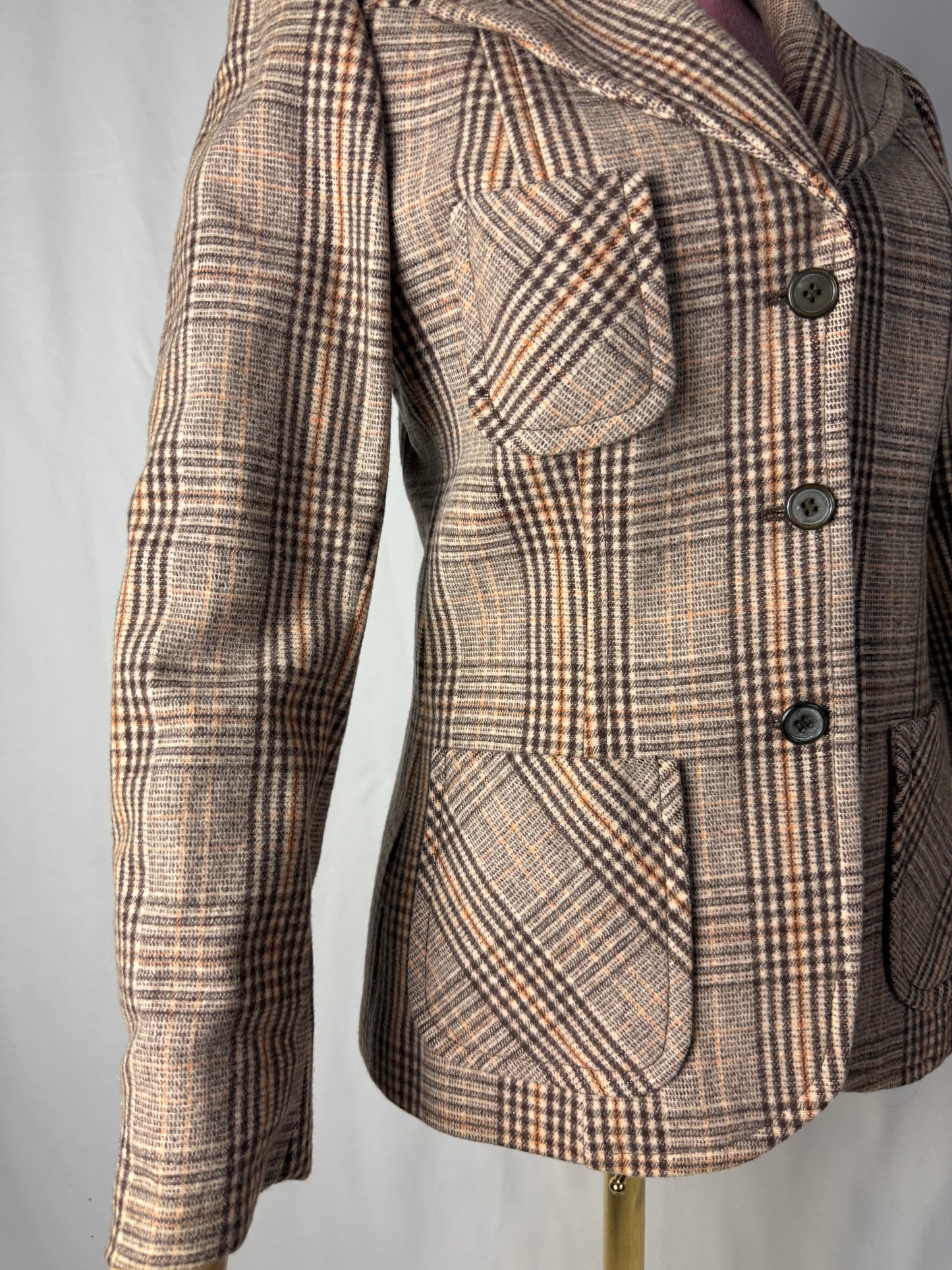 Giacca anni ‘70 Principe di Galles - TG. 38