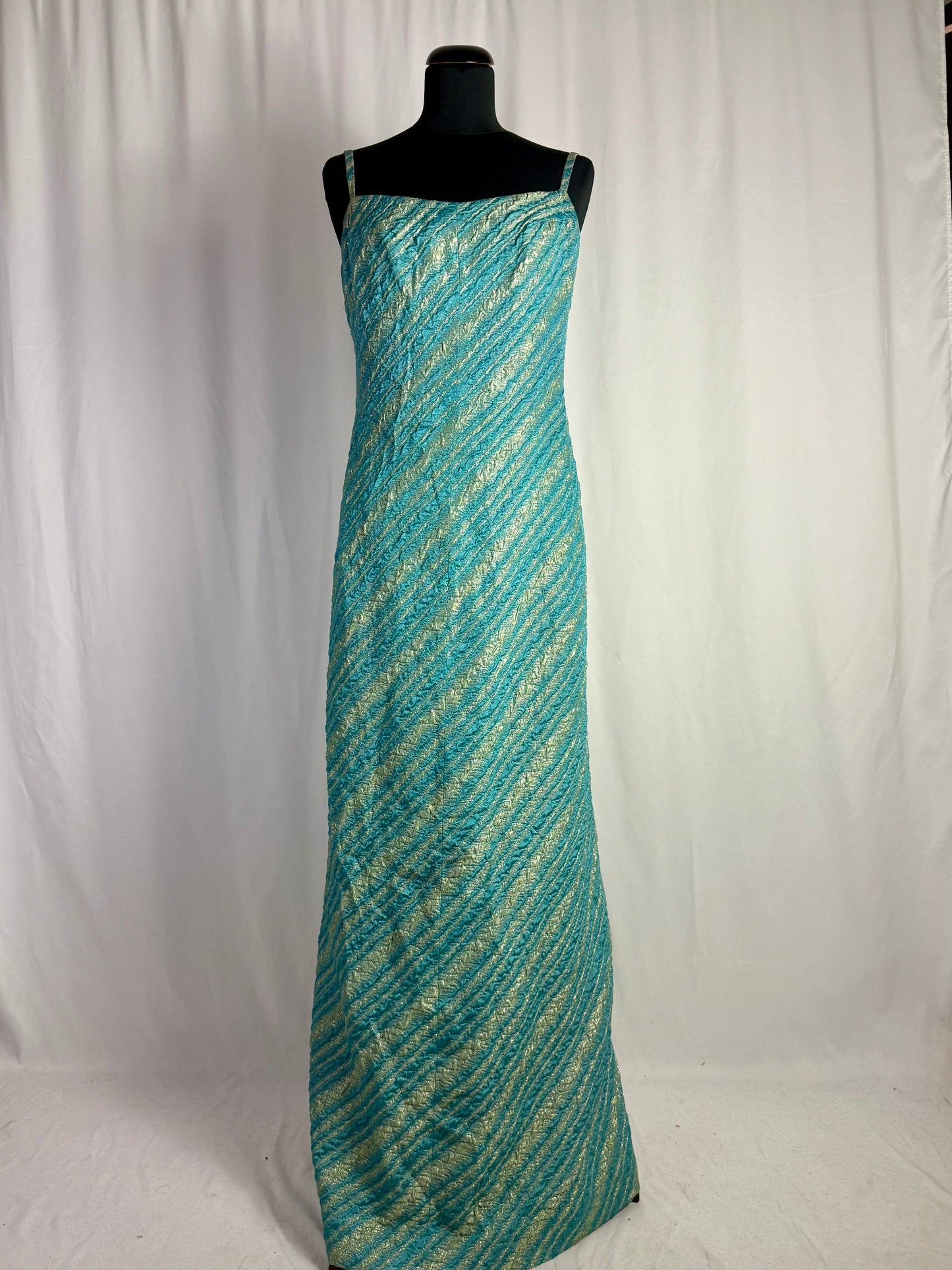 Maxi dress anni ‘70 “sbarco sulla luna” - TG. 42/44