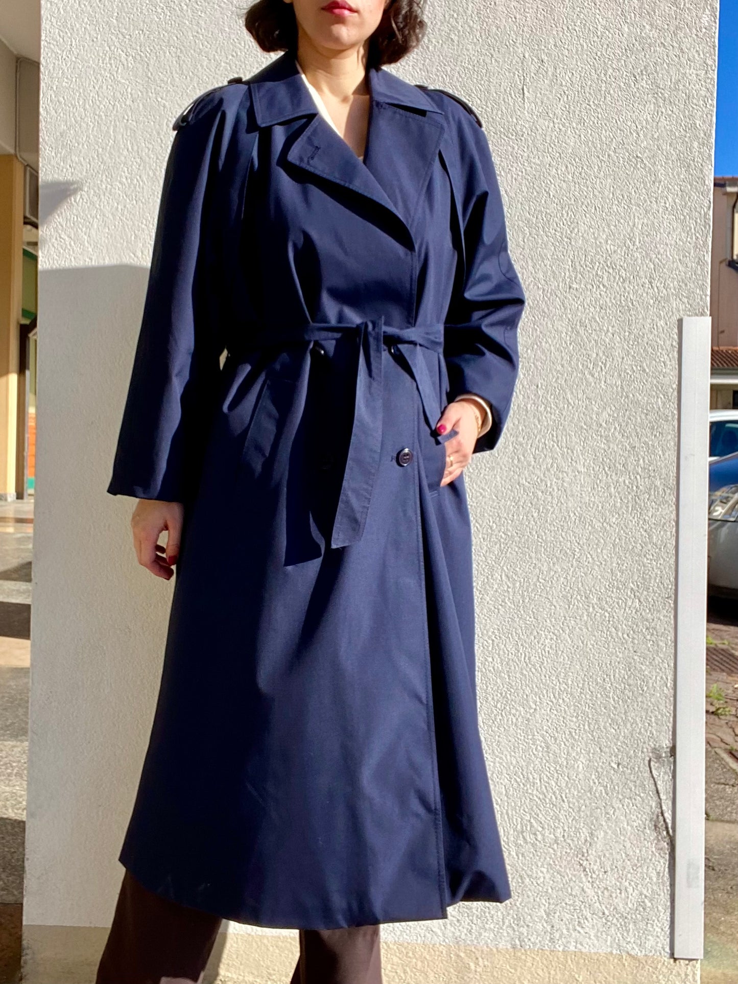 Trench blu - TG. 48/50/52