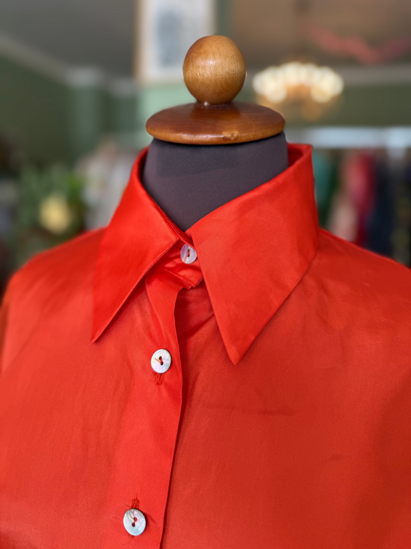 Camicia anni ‘90 arancione - TG. 42/44