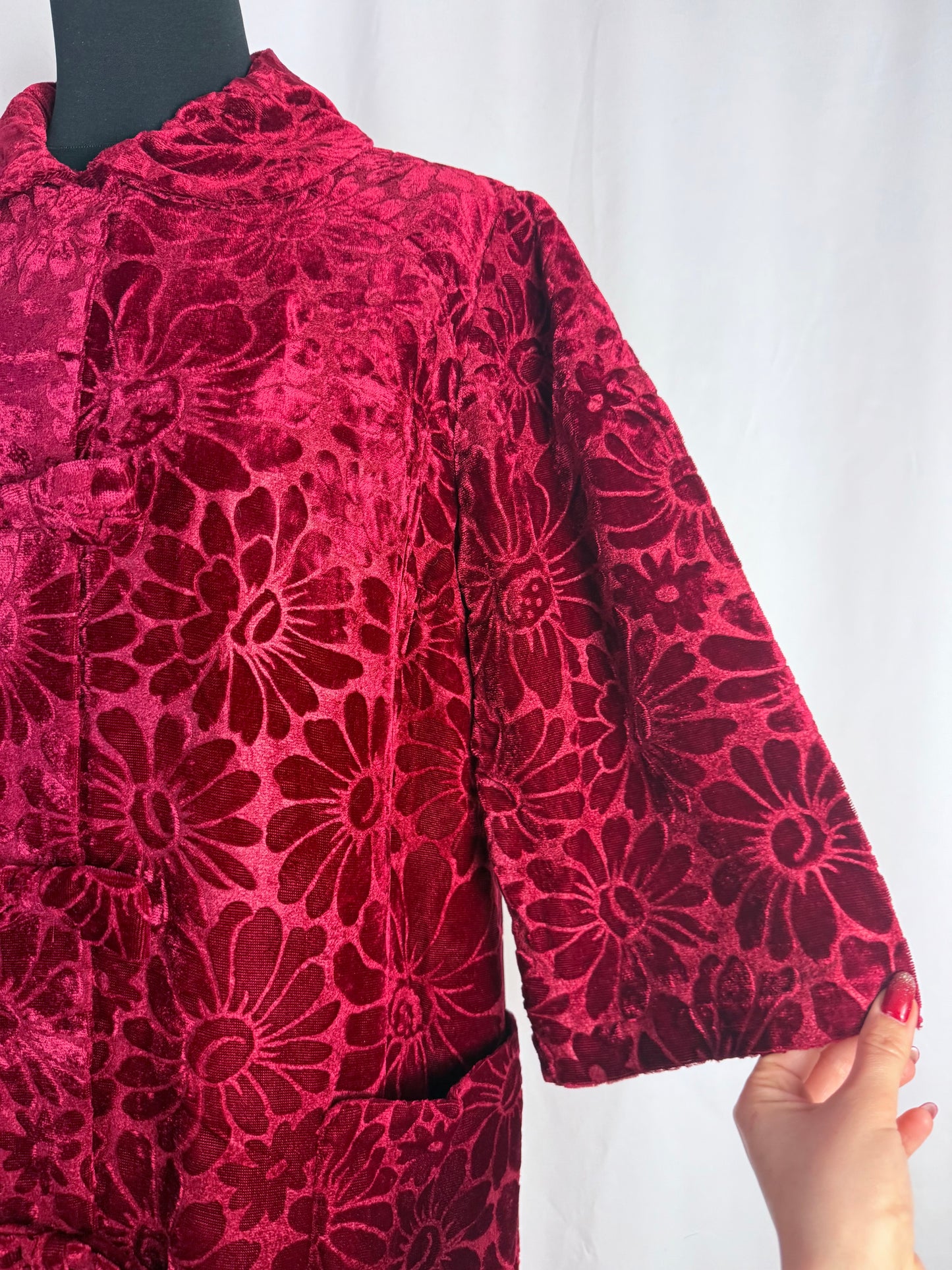 Vestaglia anni ‘60 in velluto - TG. 42/44