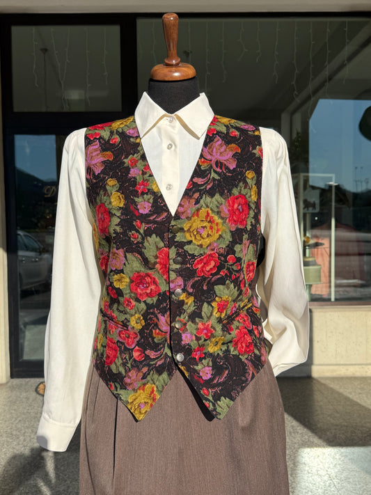 Gilet romantici con rose 🥀 - TG. 48/50