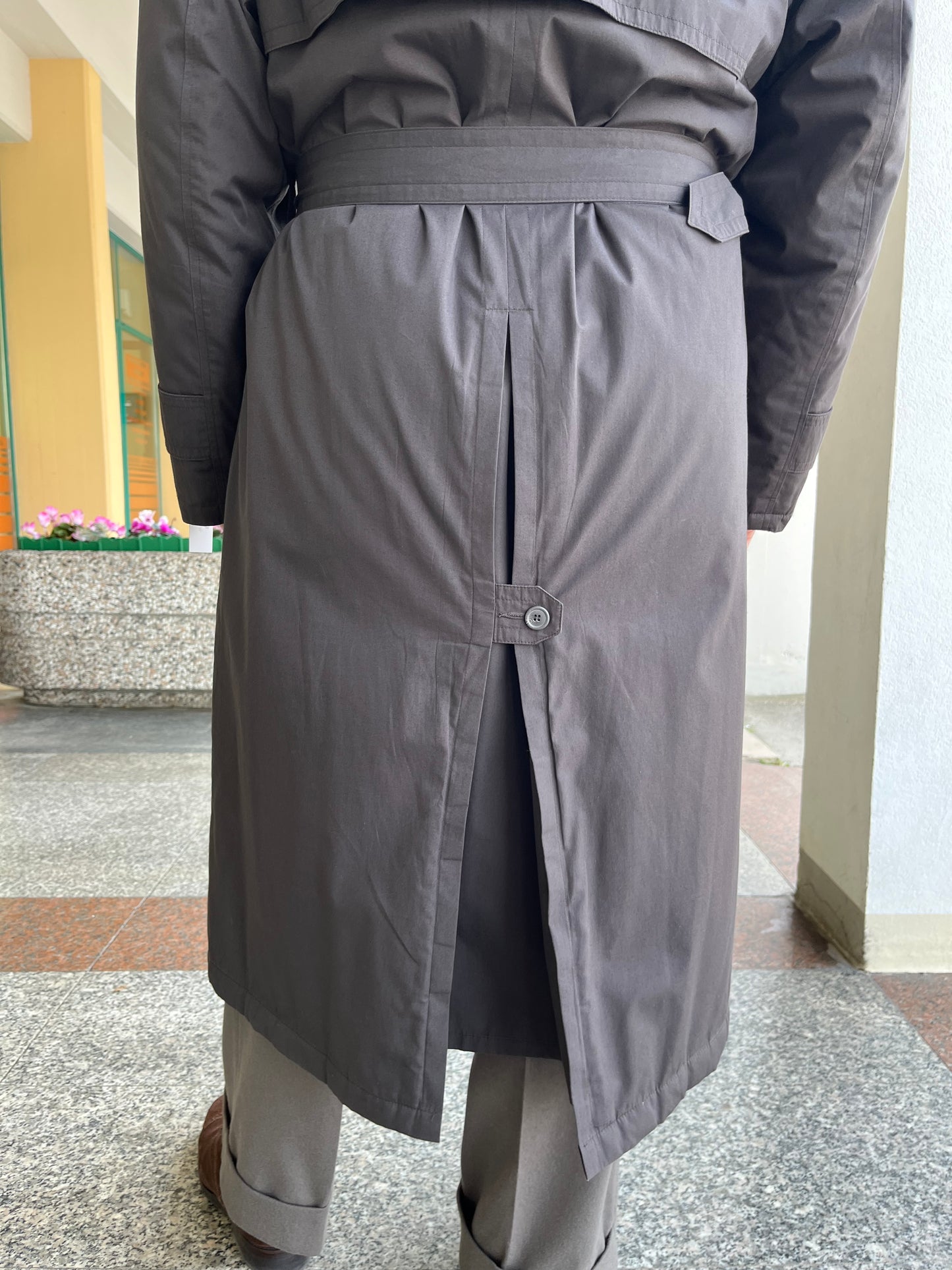 Trench anni ‘90 doppiopetto tg. 54-56
