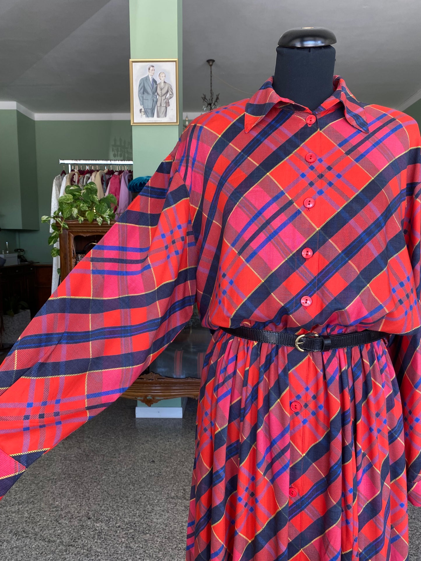 Maxi abito anni ‘80 - TG. 46/48