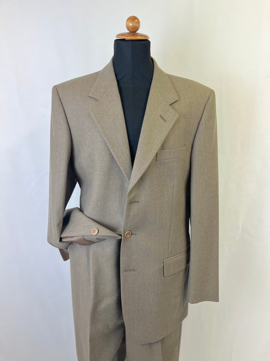 Completo anni ‘80 nocciola tg. 50-52