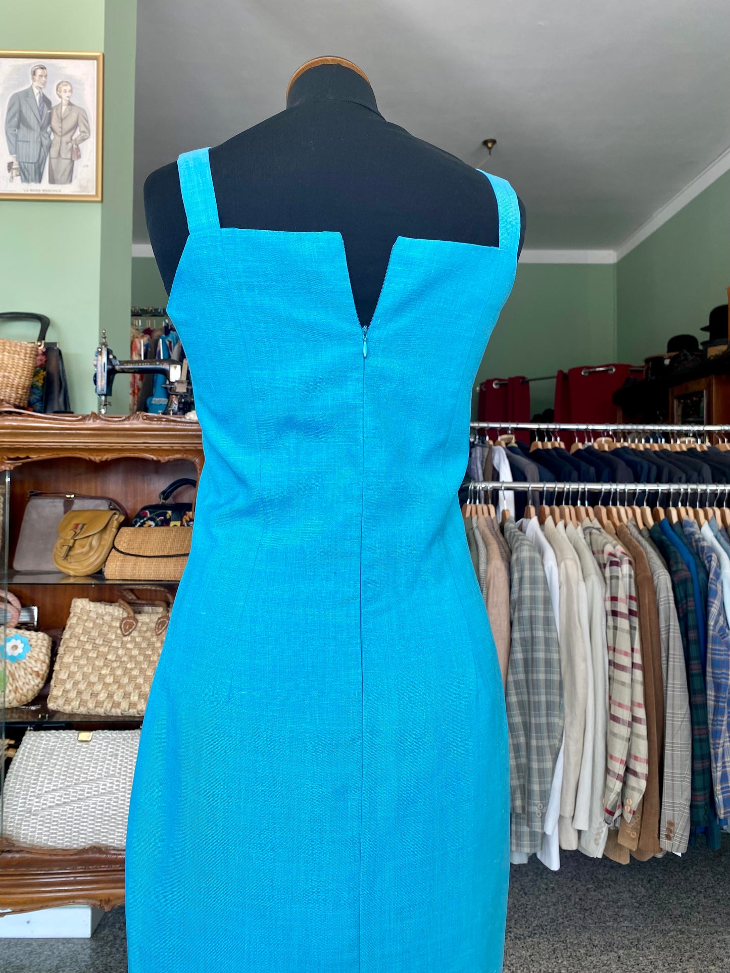 Tubino anni ‘90 misto lino - TG. 40