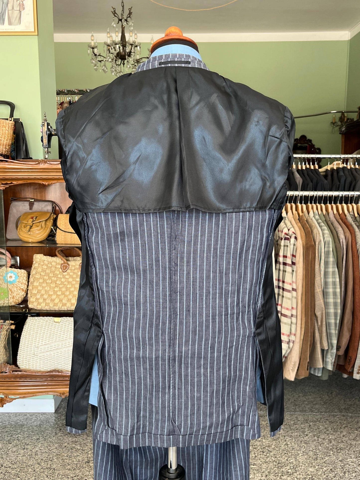 Completo in lino tg. 48-50