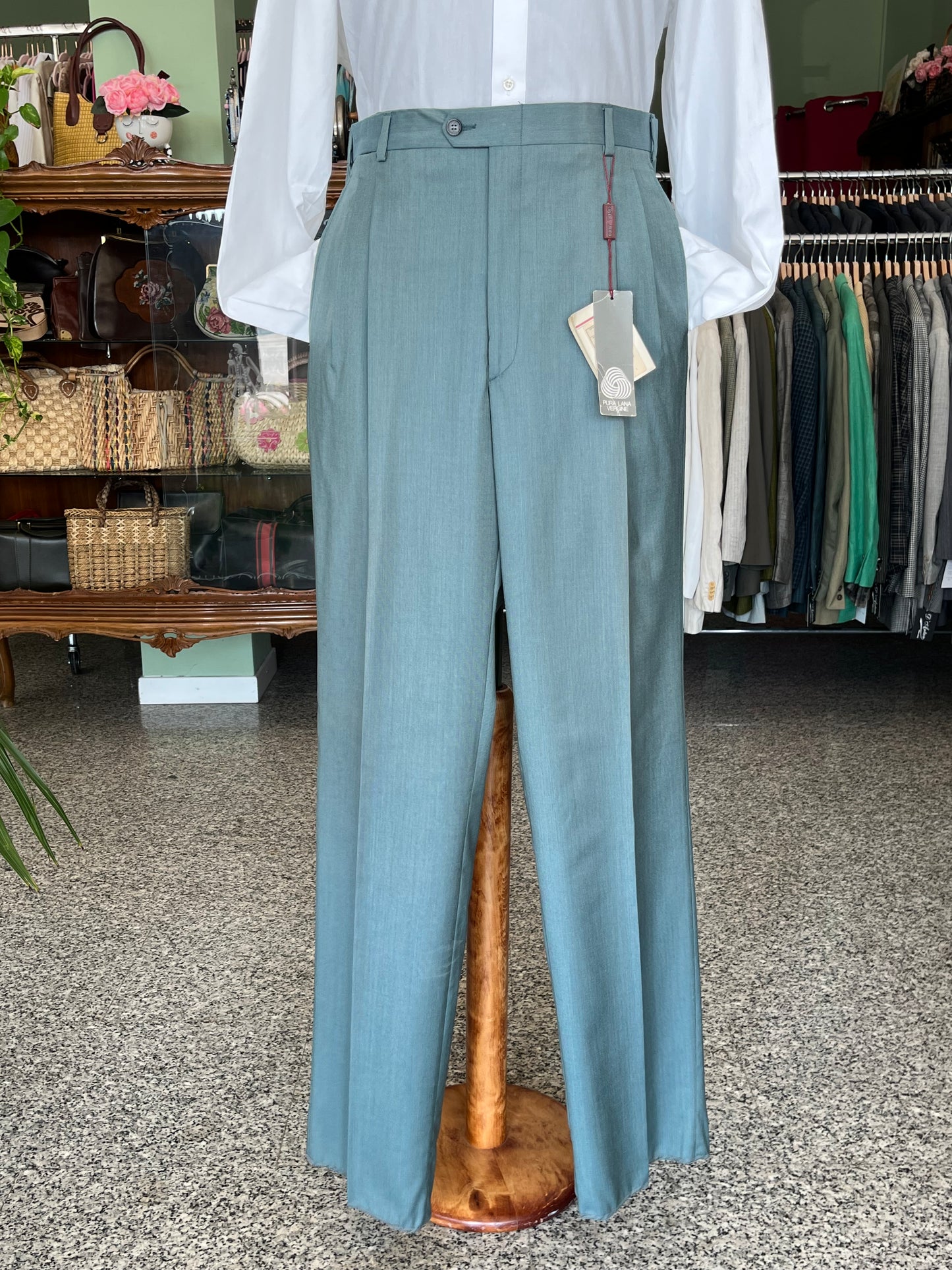 Calzoni anni ‘80 NOS celeste