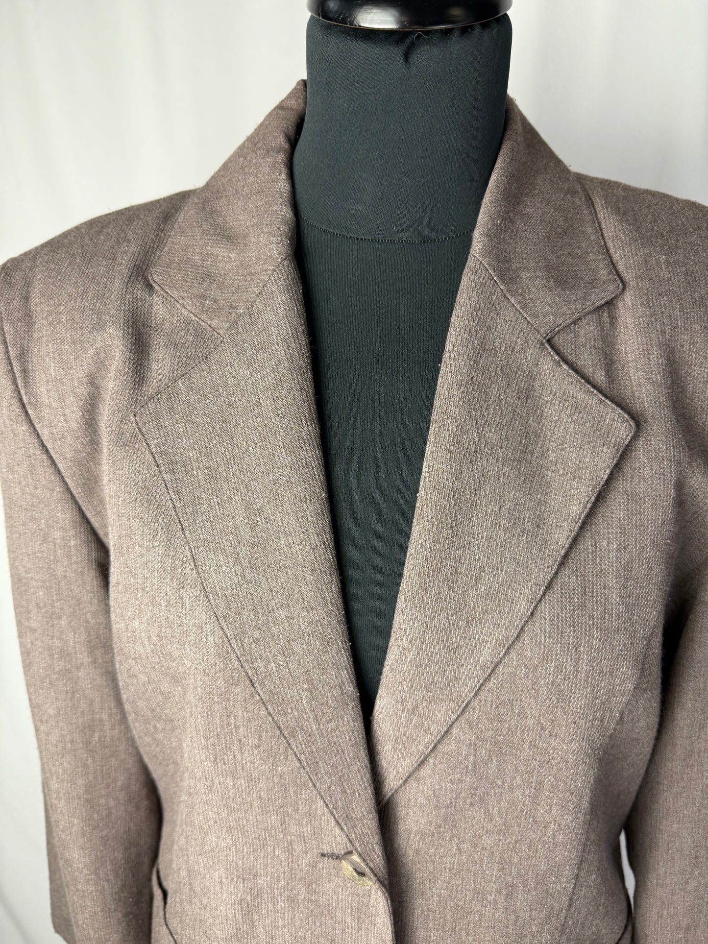 Tailleur anni ‘80 nocciola - TG. 40