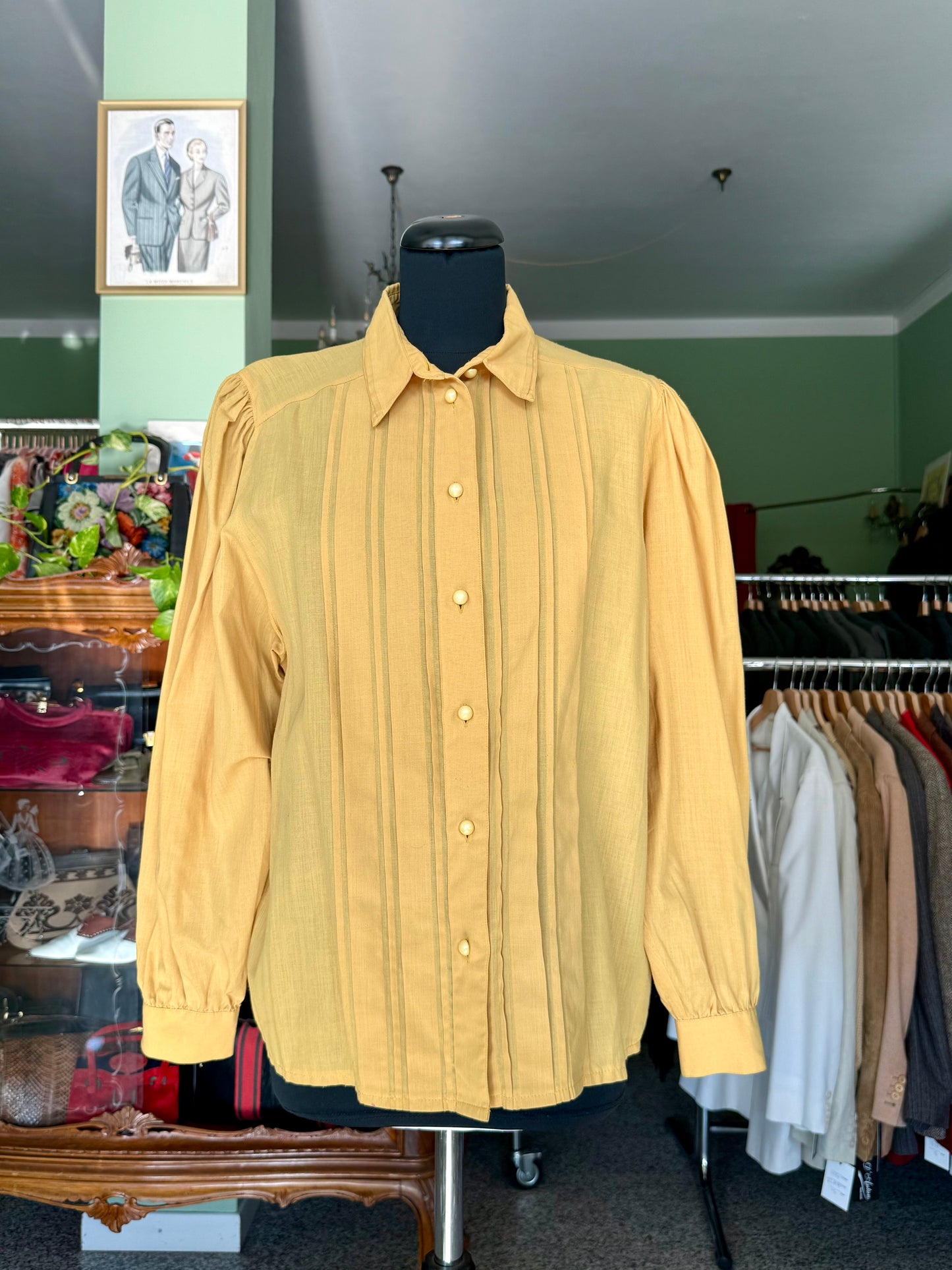 Camicia senape anni ‘80 - TG. 48/50