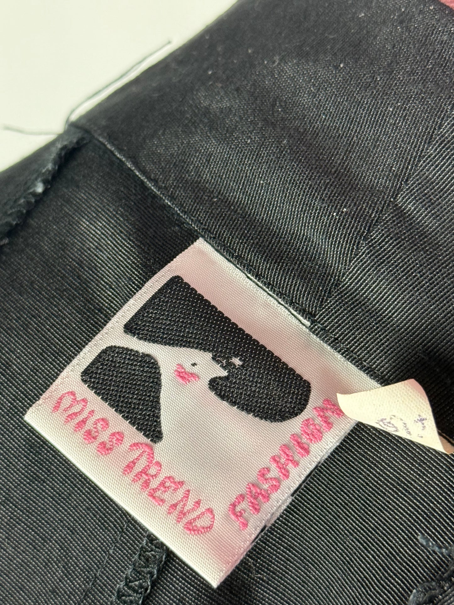 Bolero anni ‘80 bicolore rosso e nero - TG. 40