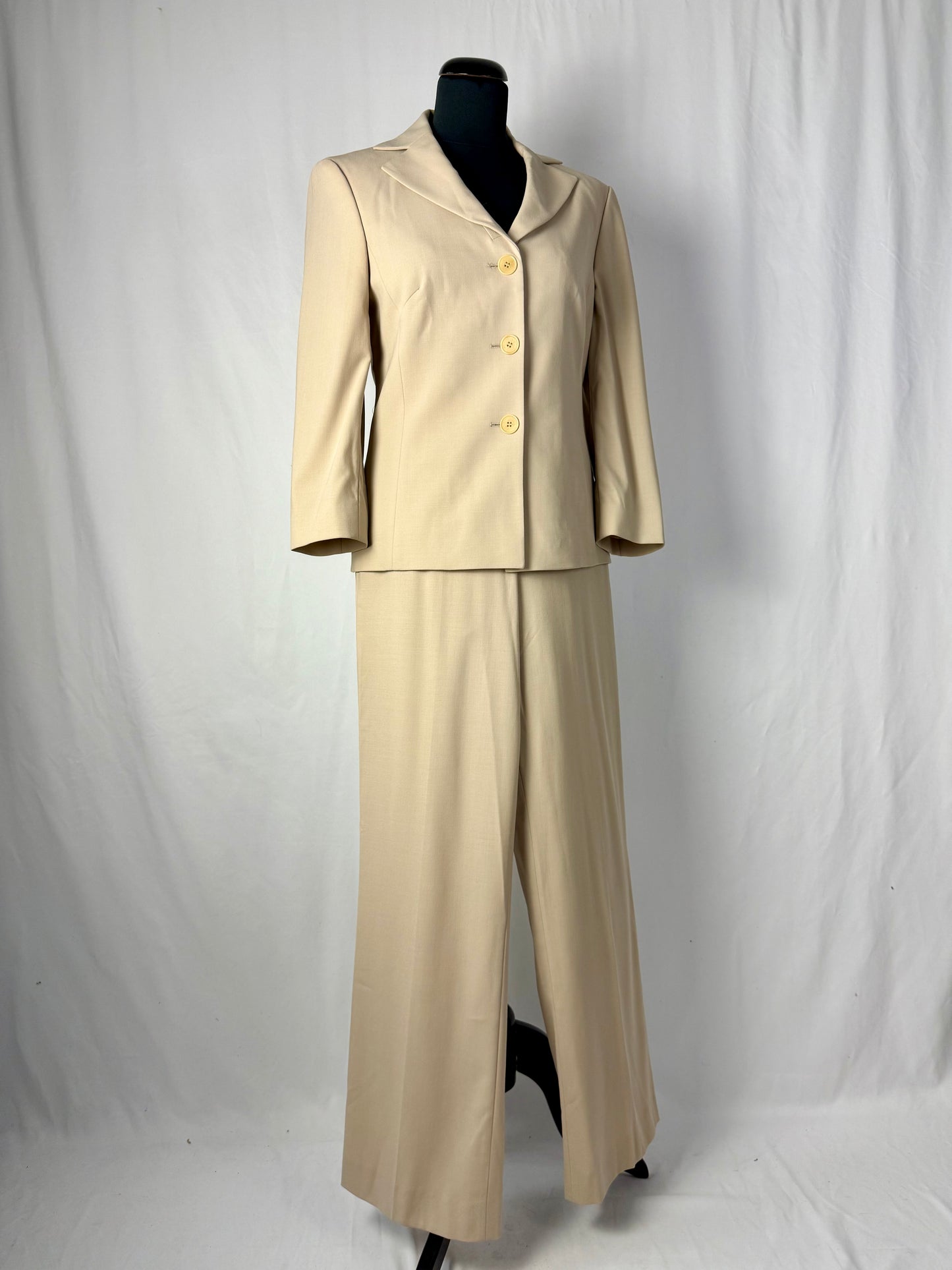 Tailleur classico color biscotto - TG. 40