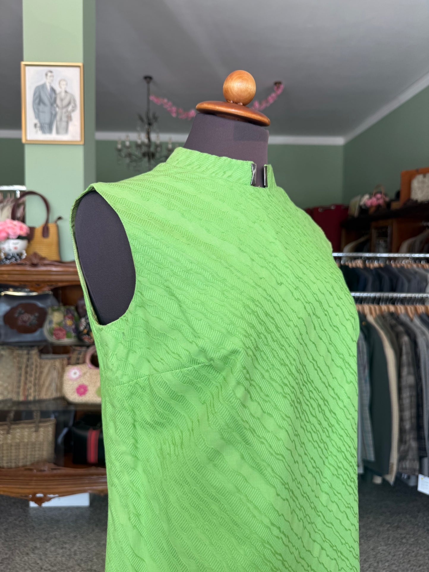 Abito anni ‘60 verde lime - TG. 42