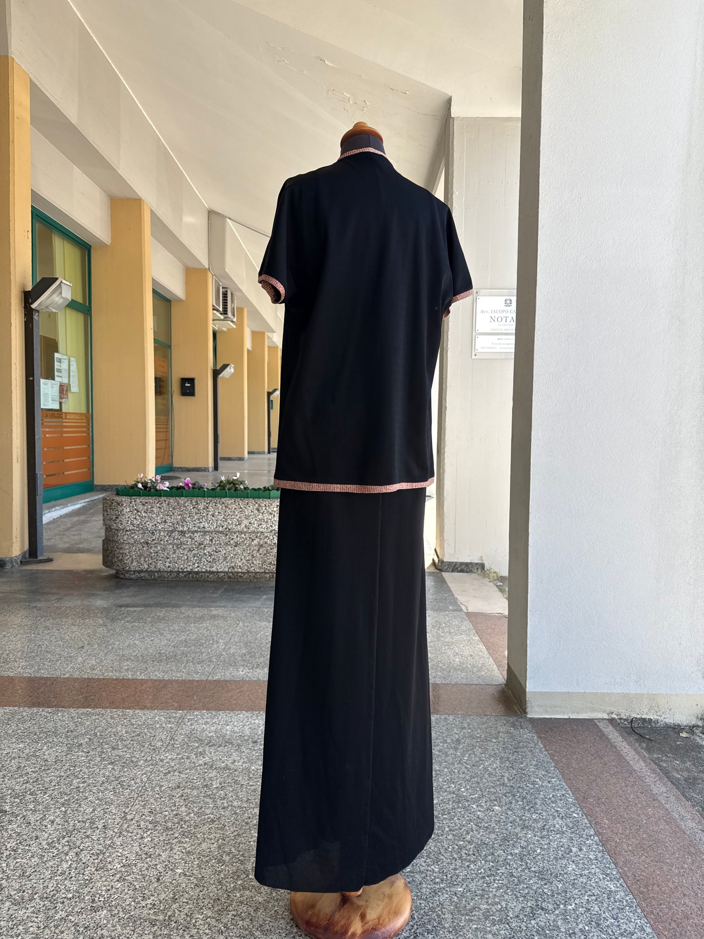 Maxi abito anni ‘70 + giacchino - TG. 40/42/44